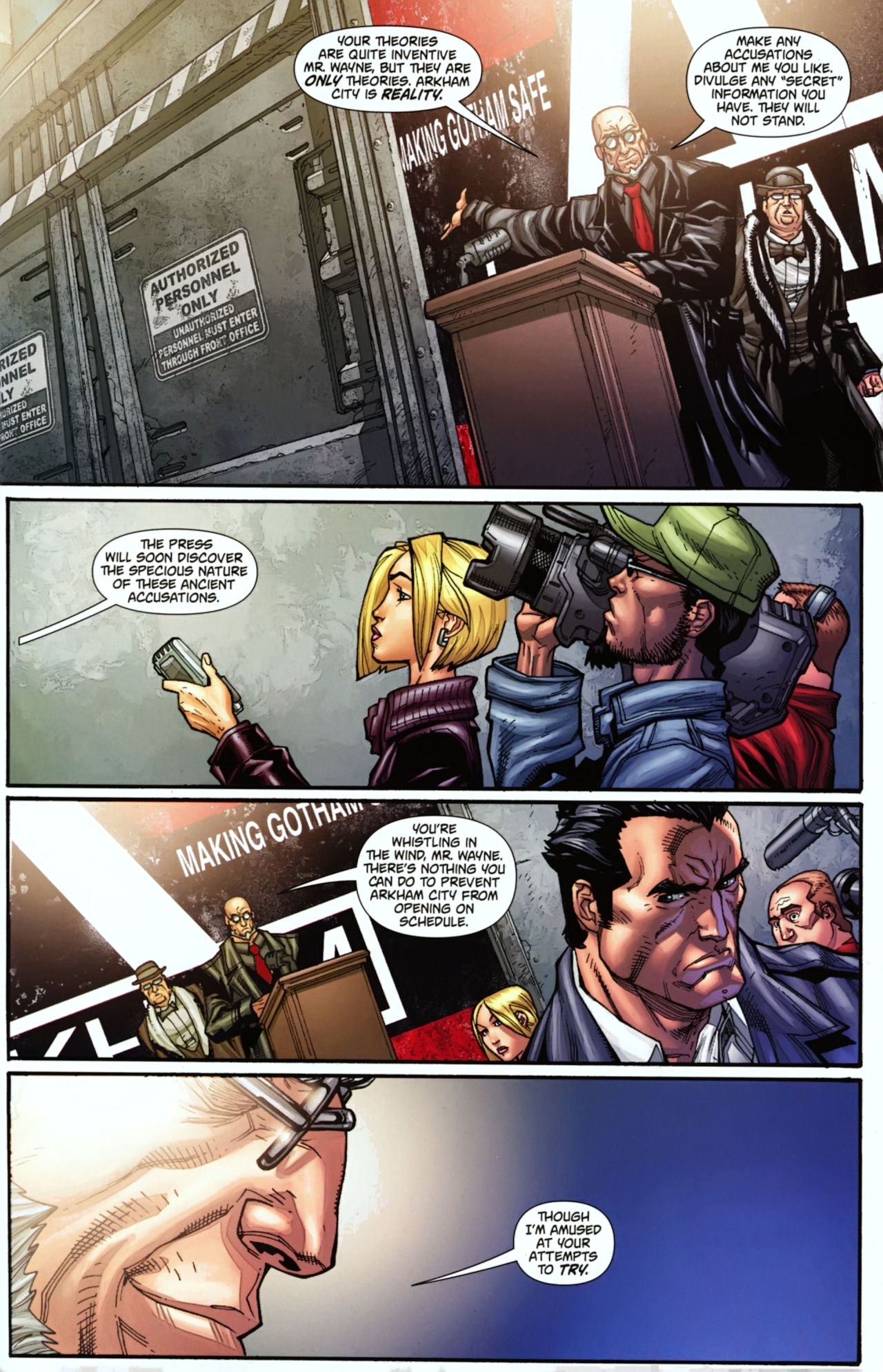Read online Batman: Arkham City comic -  Issue #5 - 9