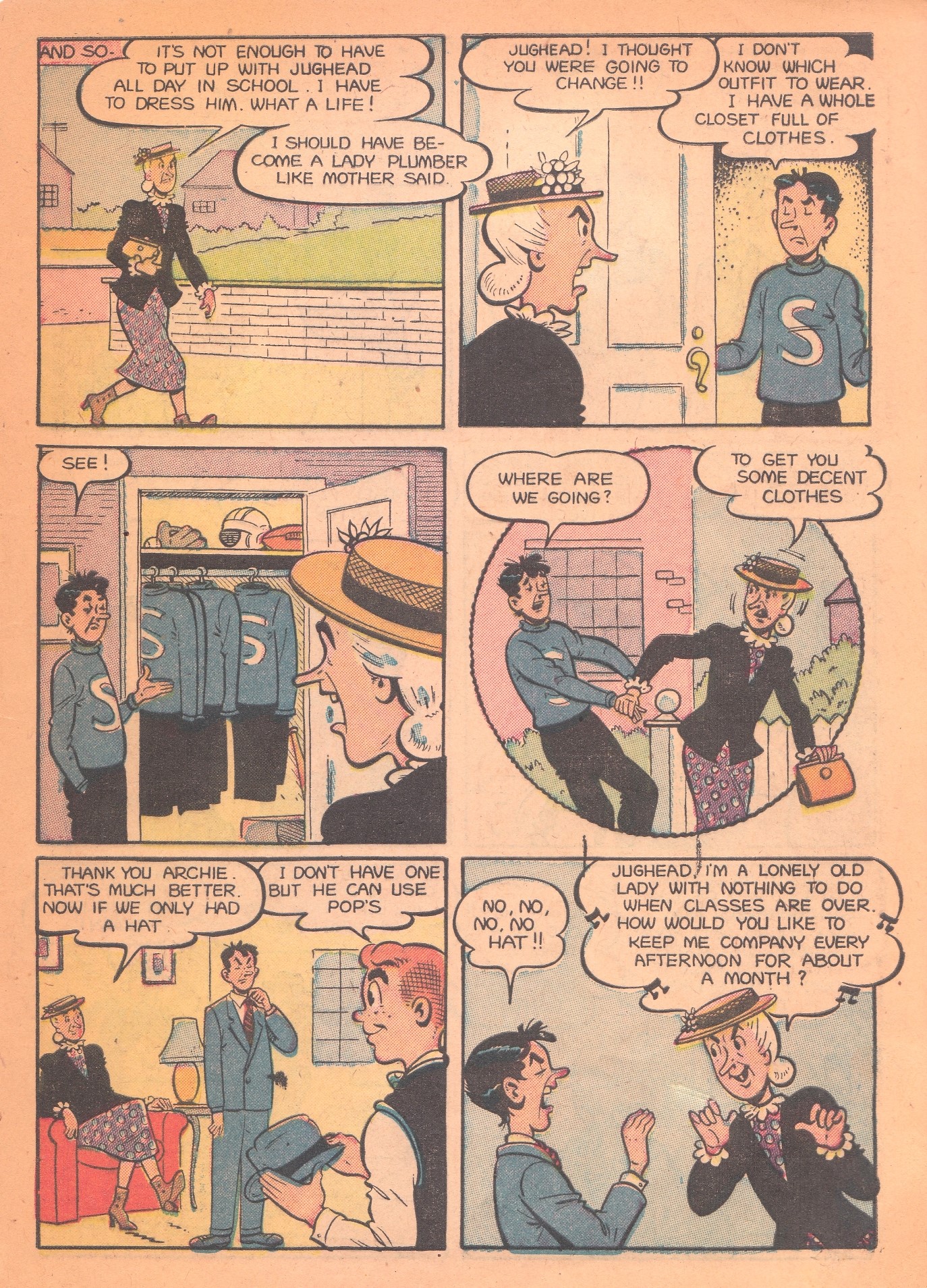 Read online Archie's Pal Jughead comic -  Issue #9 - 30