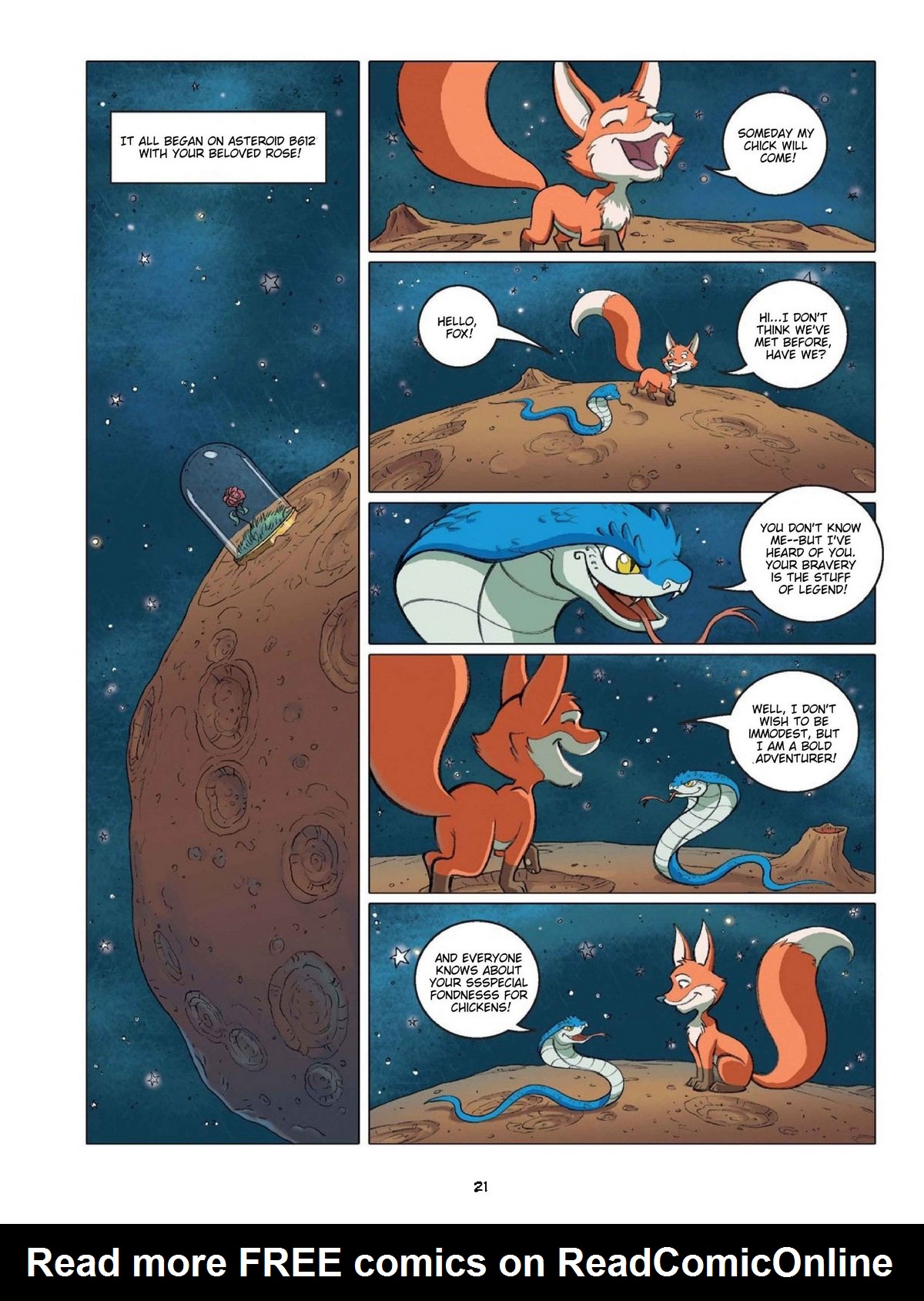 Read online The Little Prince comic -  Issue #23 - 25