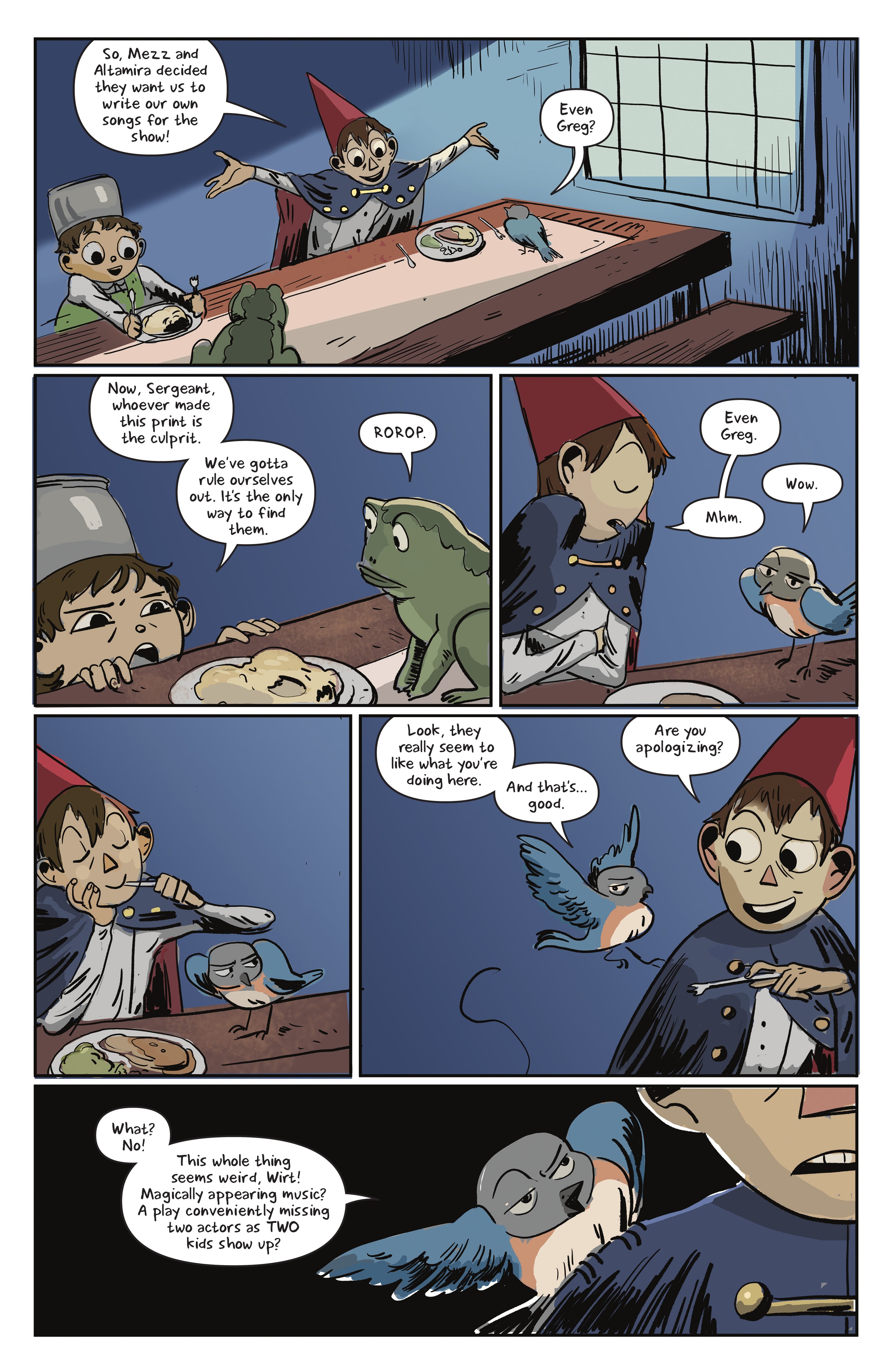 Read online Over the Garden Wall: Soulful Symphonies comic -  Issue # TPB - 45