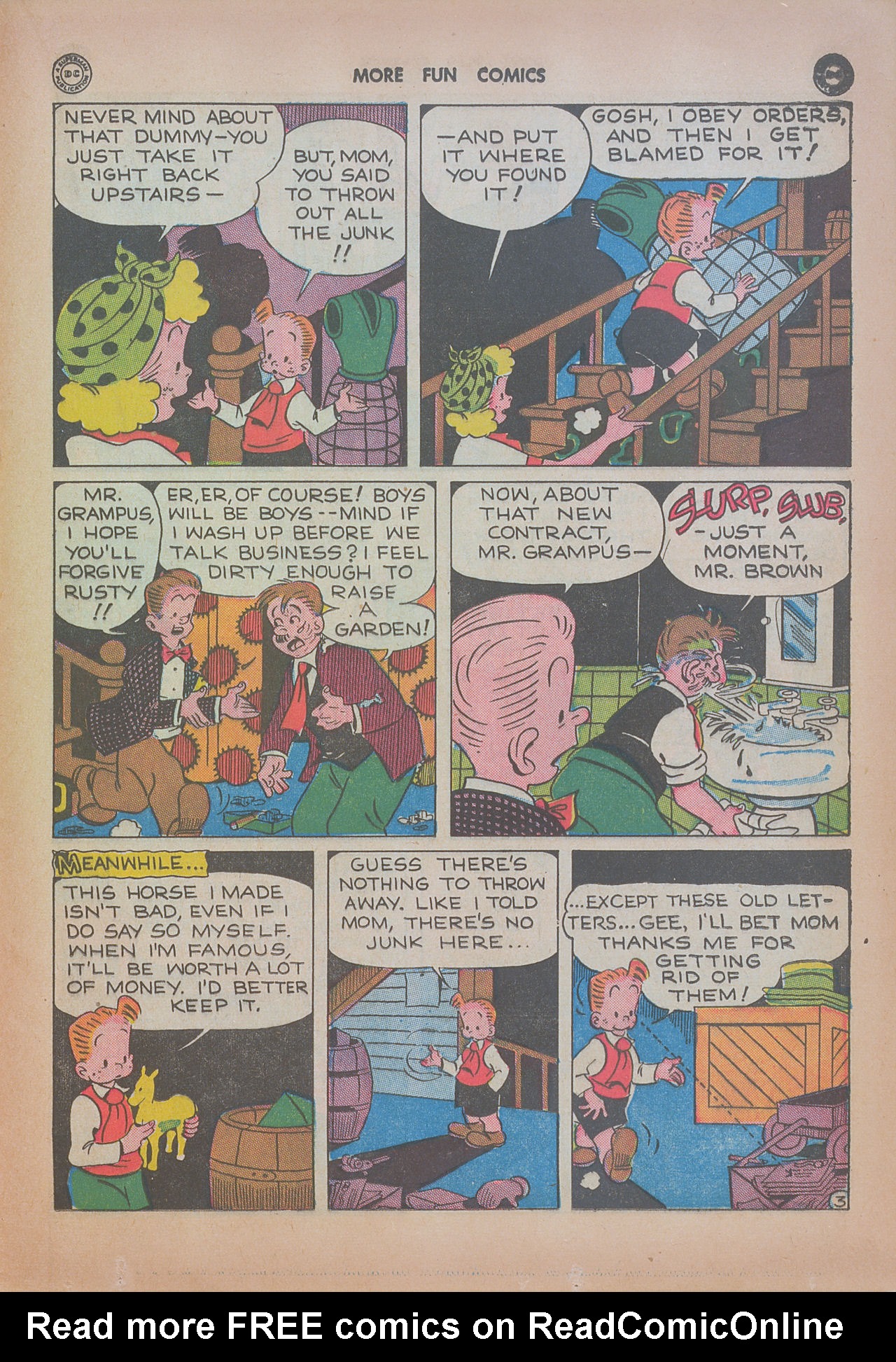 Read online More Fun Comics comic -  Issue #113 - 37