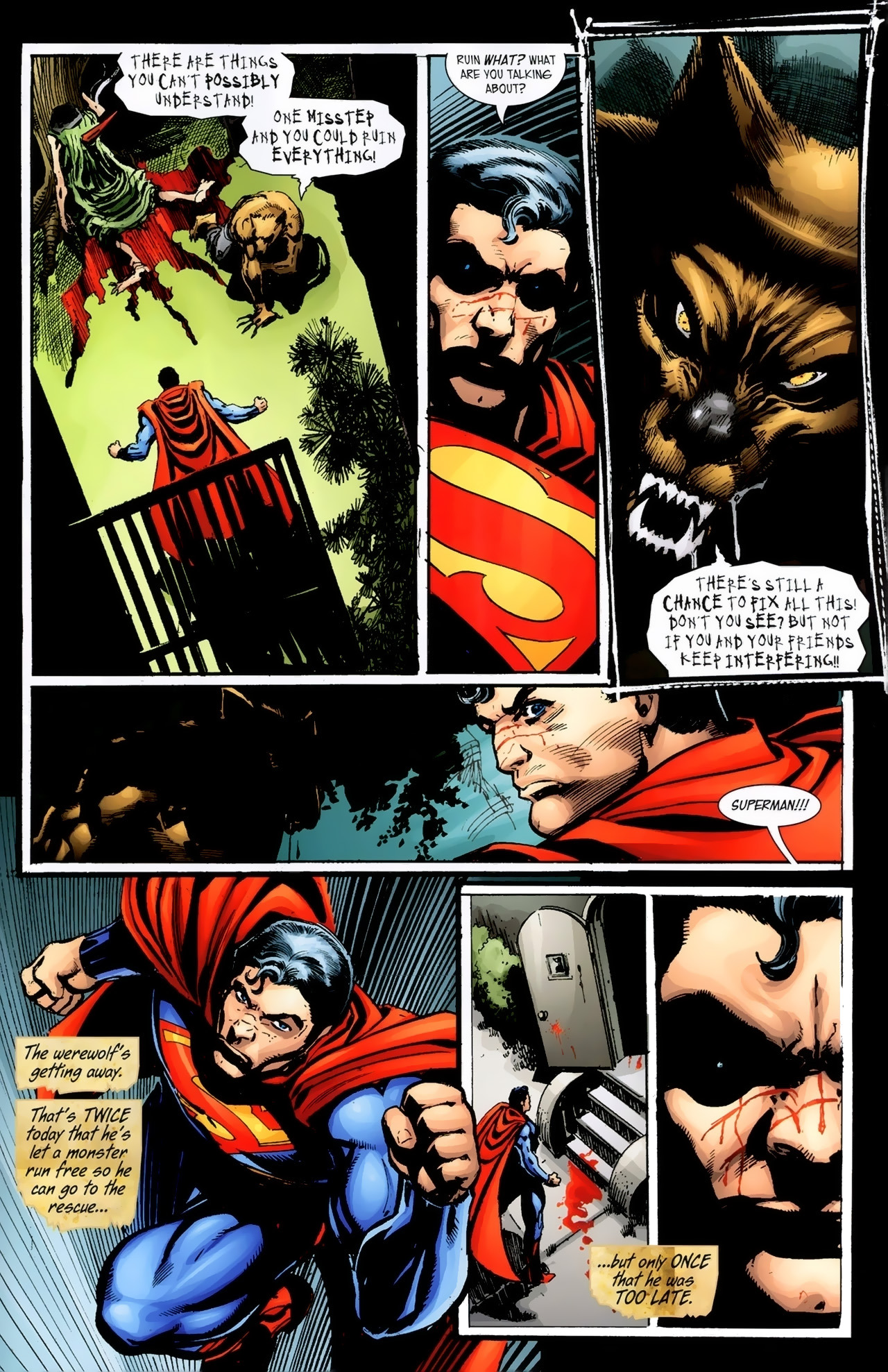 Read online Superman and Batman vs. Vampires and Werewolves comic -  Issue #3 - 17