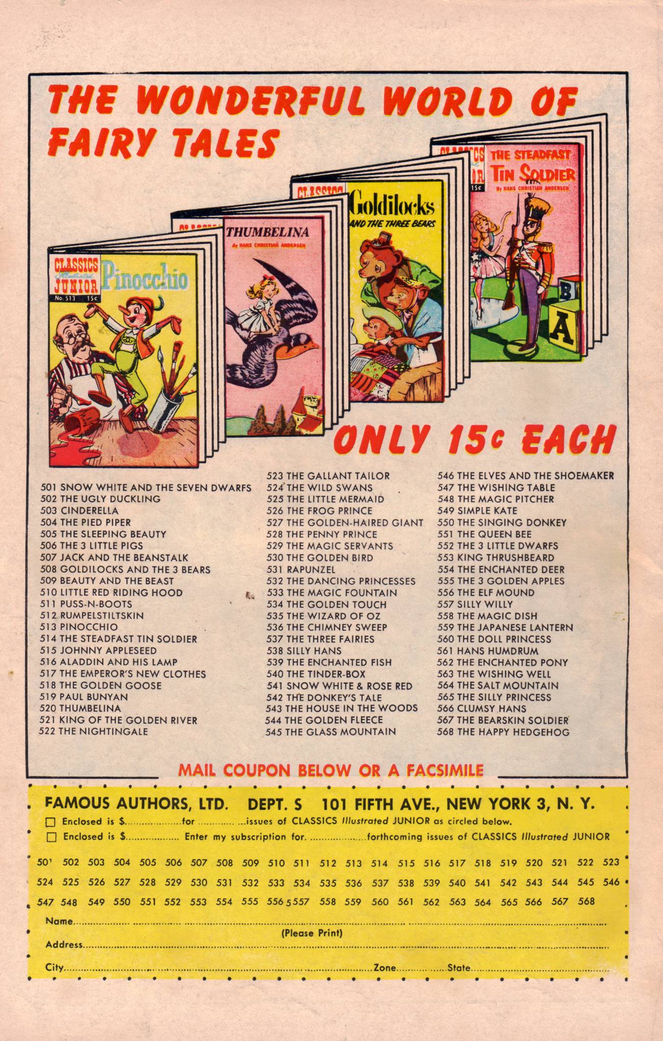 Read online Classics Illustrated Junior comic -  Issue #519 - 36