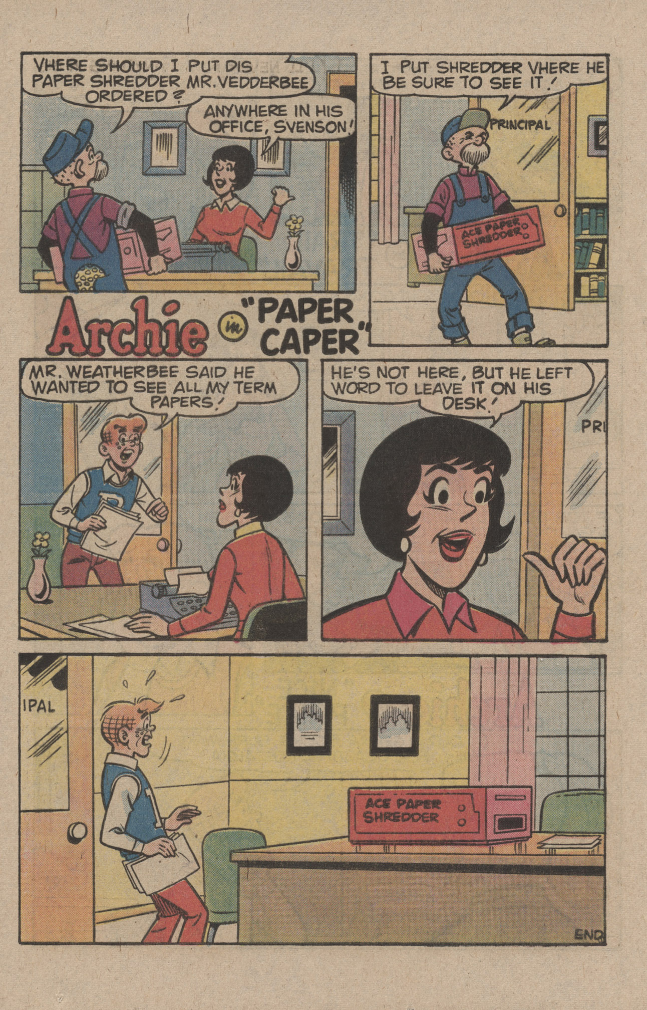Read online Archie's Joke Book Magazine comic -  Issue #284 - 16