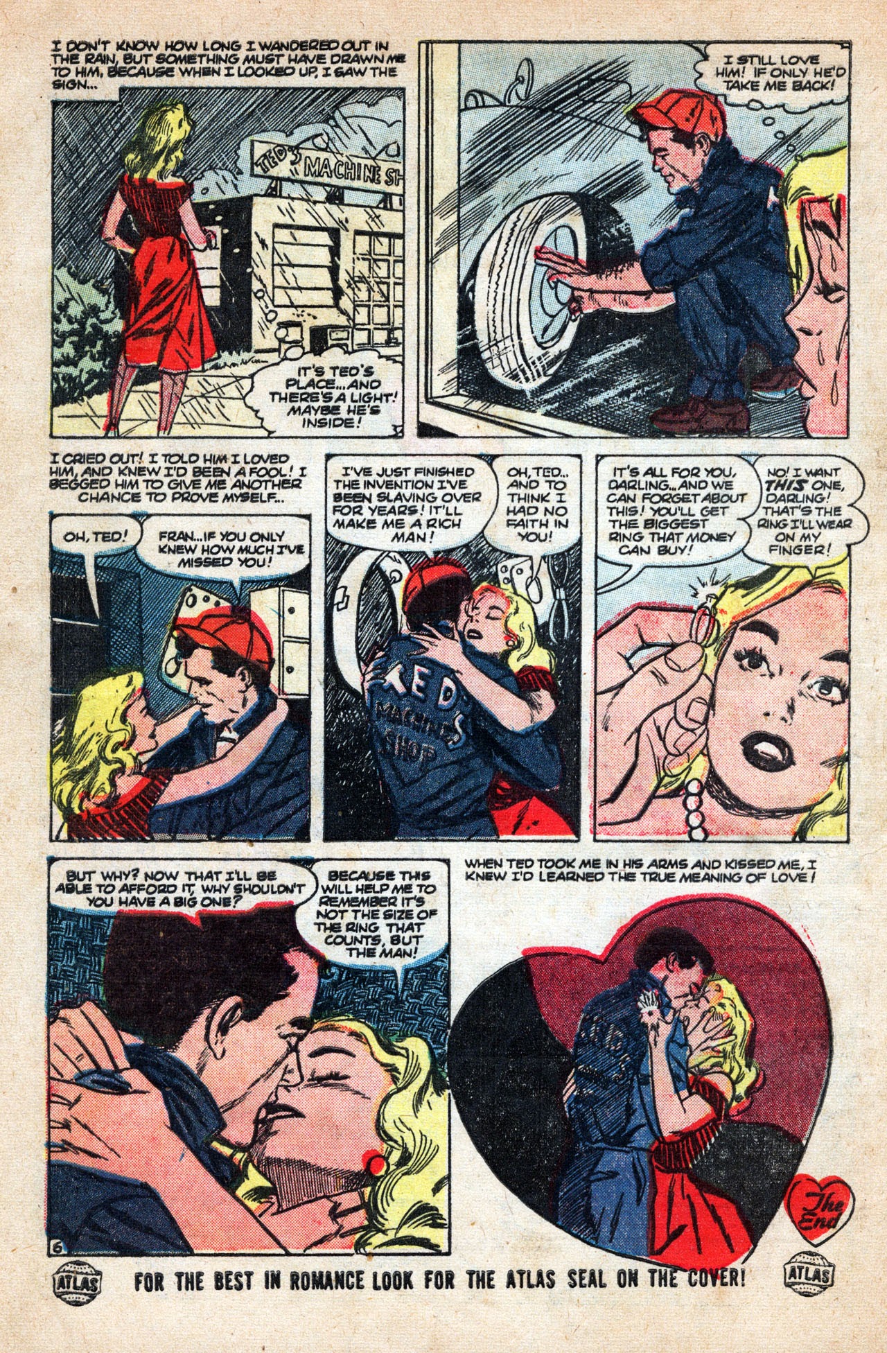 Read online Secret Story Romances comic -  Issue #10 - 8
