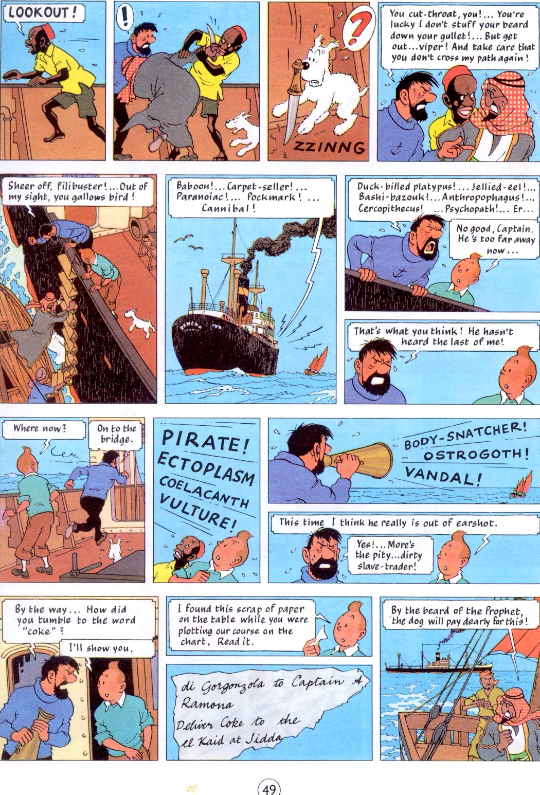 Read online The Adventures of Tintin comic -  Issue #19 - 51
