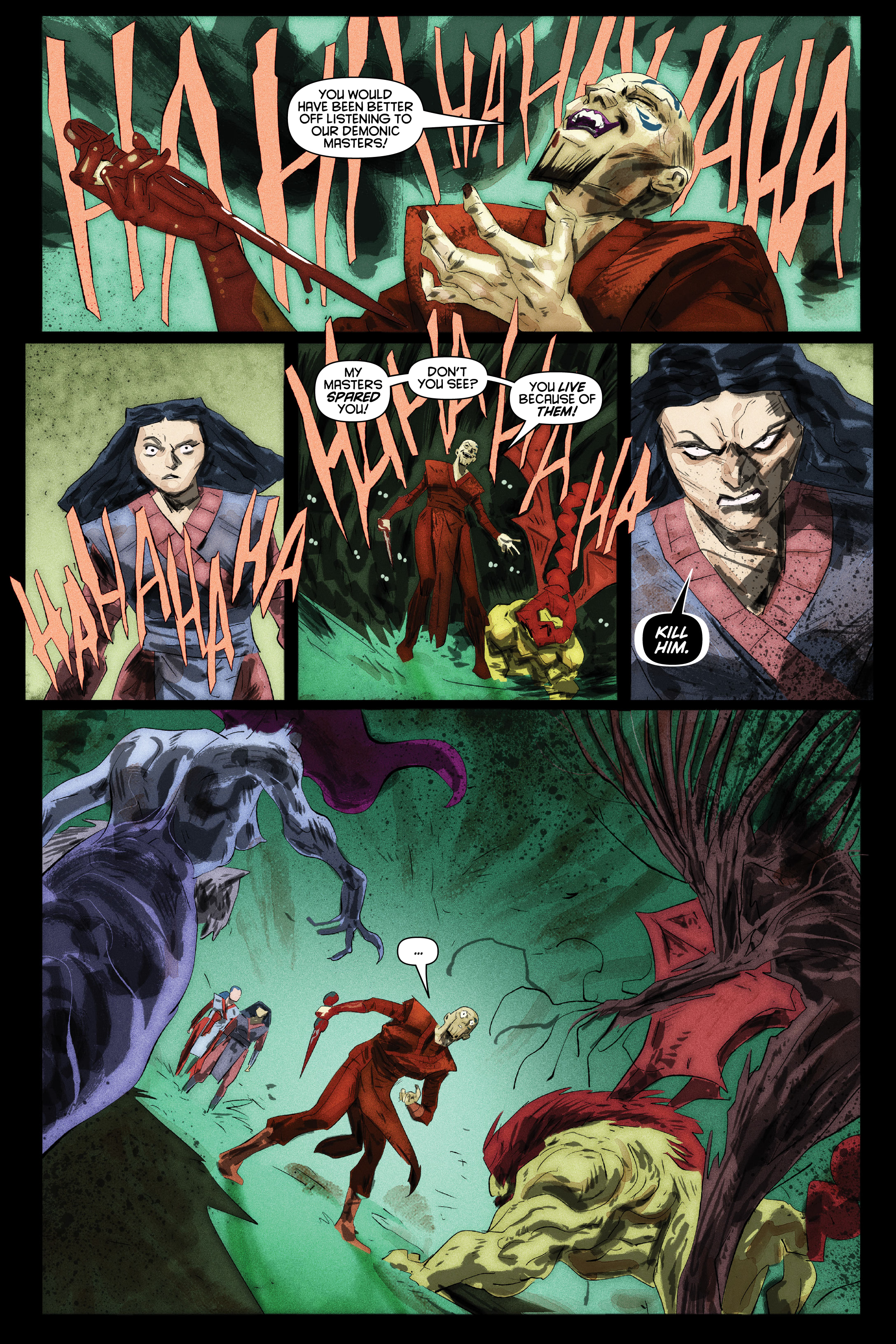 Read online Cullen Bunn: All My Little Demons A Complete Series Omnibus comic -  Issue # TPB (Part 5) - 121