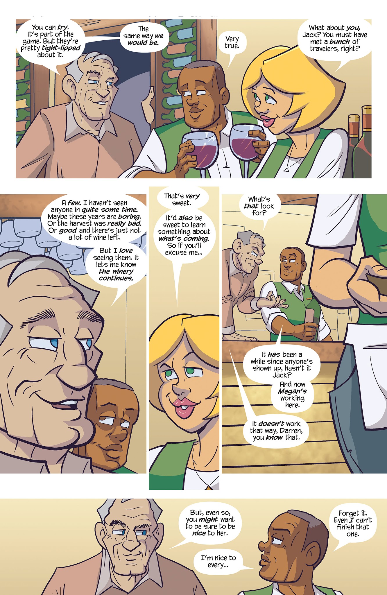 Read online Time & Vine comic -  Issue #3 - 8