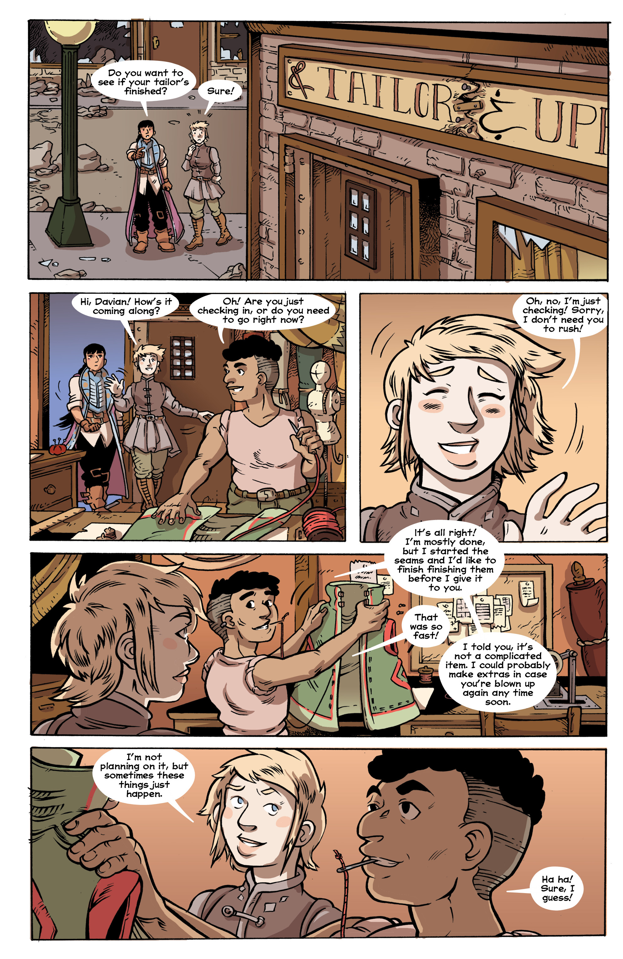 Read online The Castoffs comic -  Issue # _TPB 3 - 74