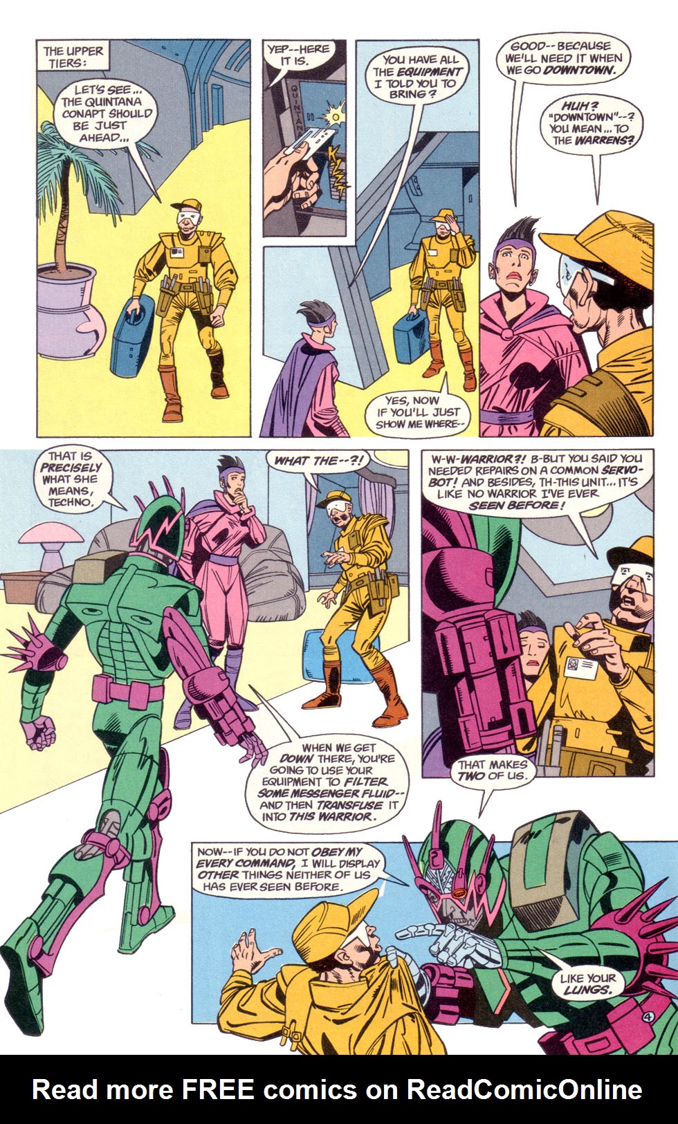 Read online Electric Warrior comic -  Issue #12 - 6