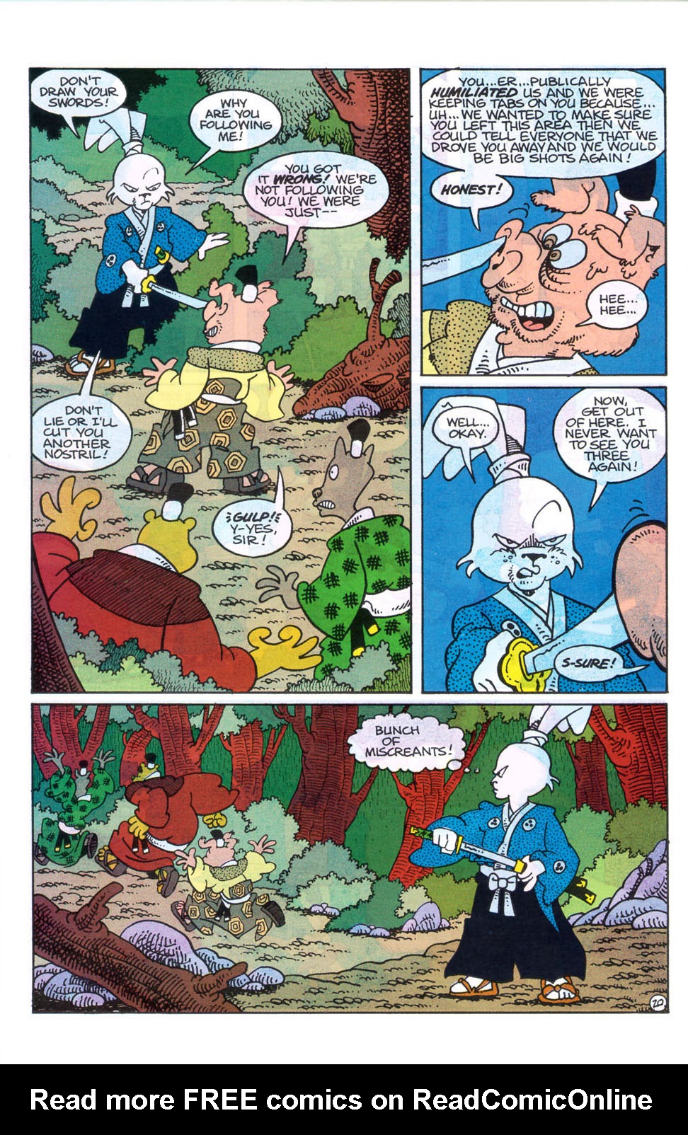 Read online Usagi Yojimbo (1993) comic -  Issue #4 - 22