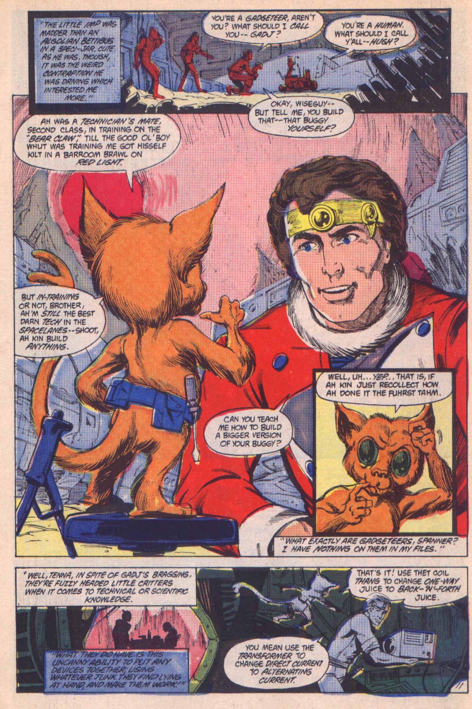 Read online Spanner's Galaxy comic -  Issue #2 - 12