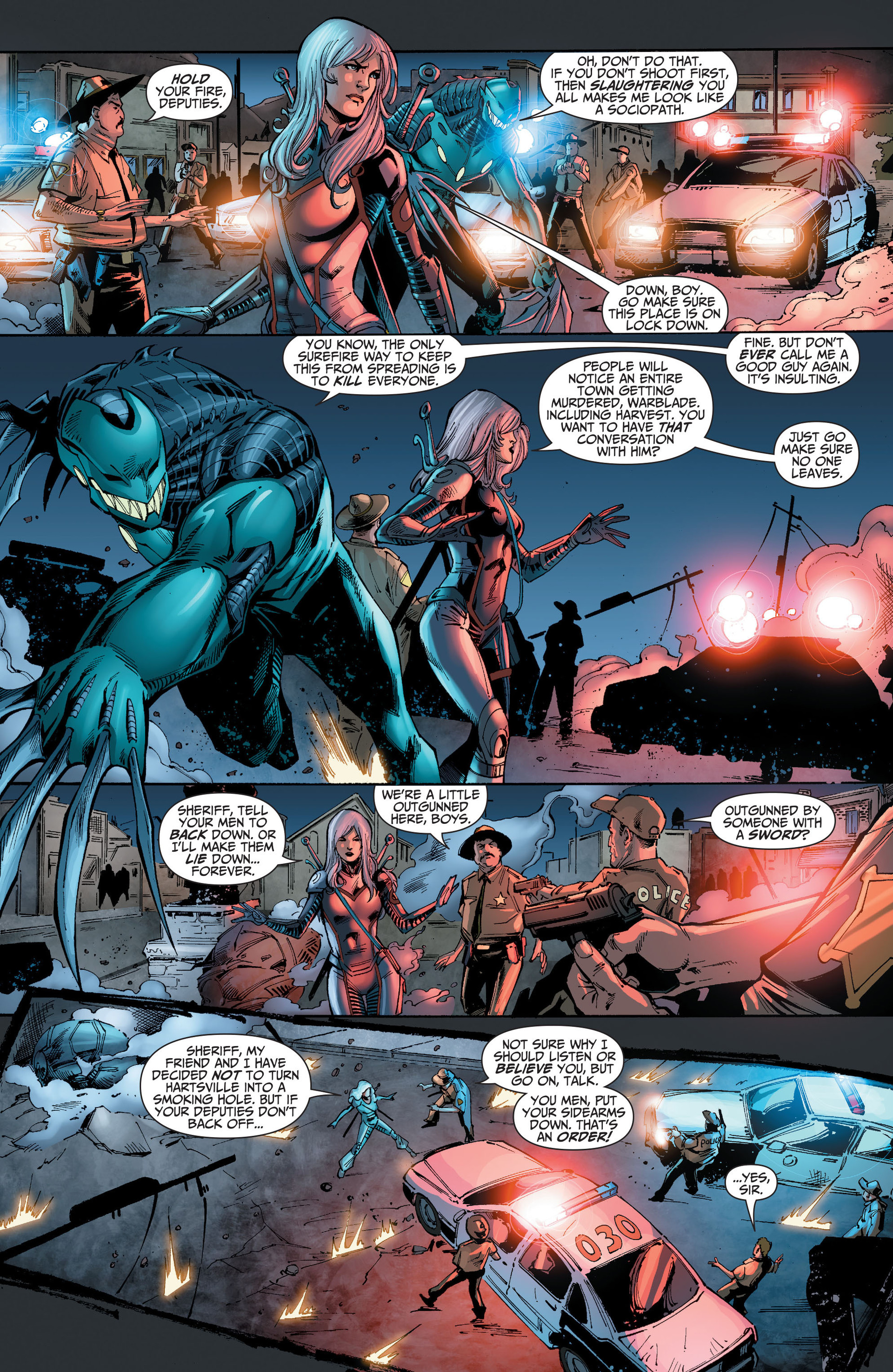 Read online The Ravagers comic -  Issue #8 - 9