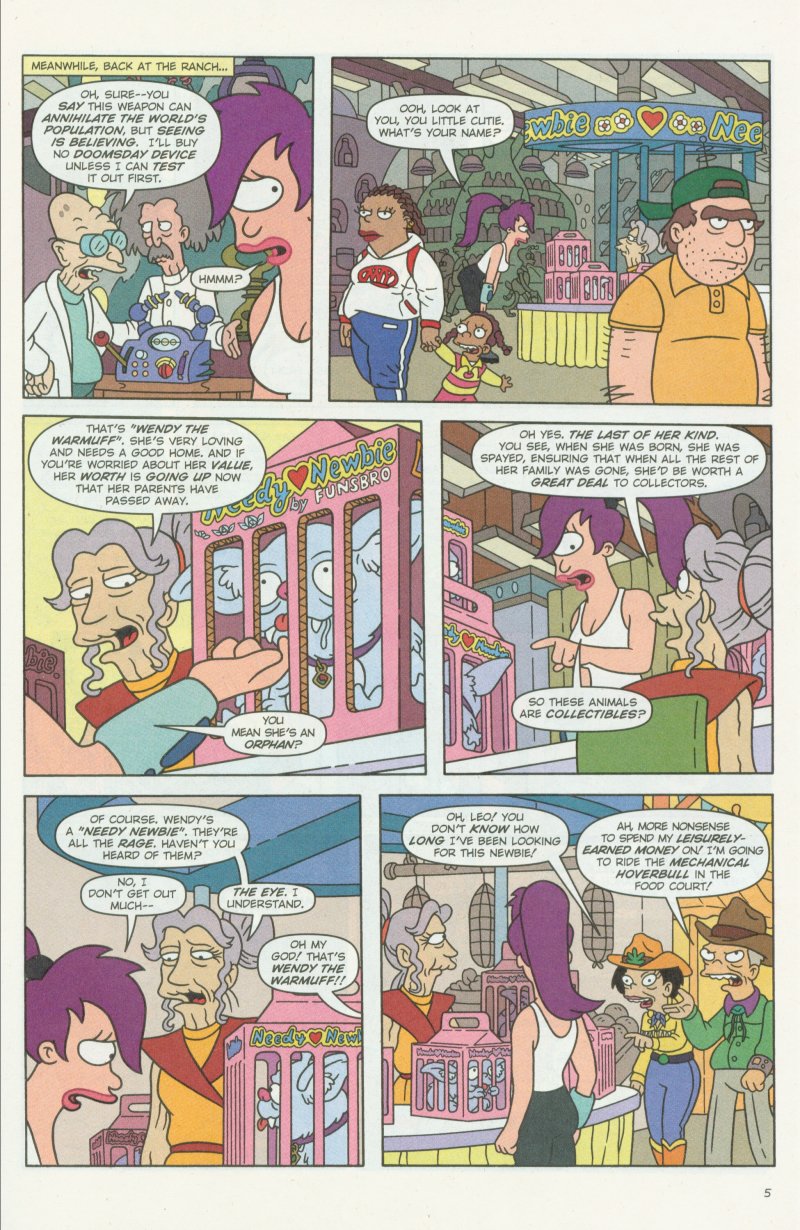Read online Futurama Comics comic -  Issue #3 - 6