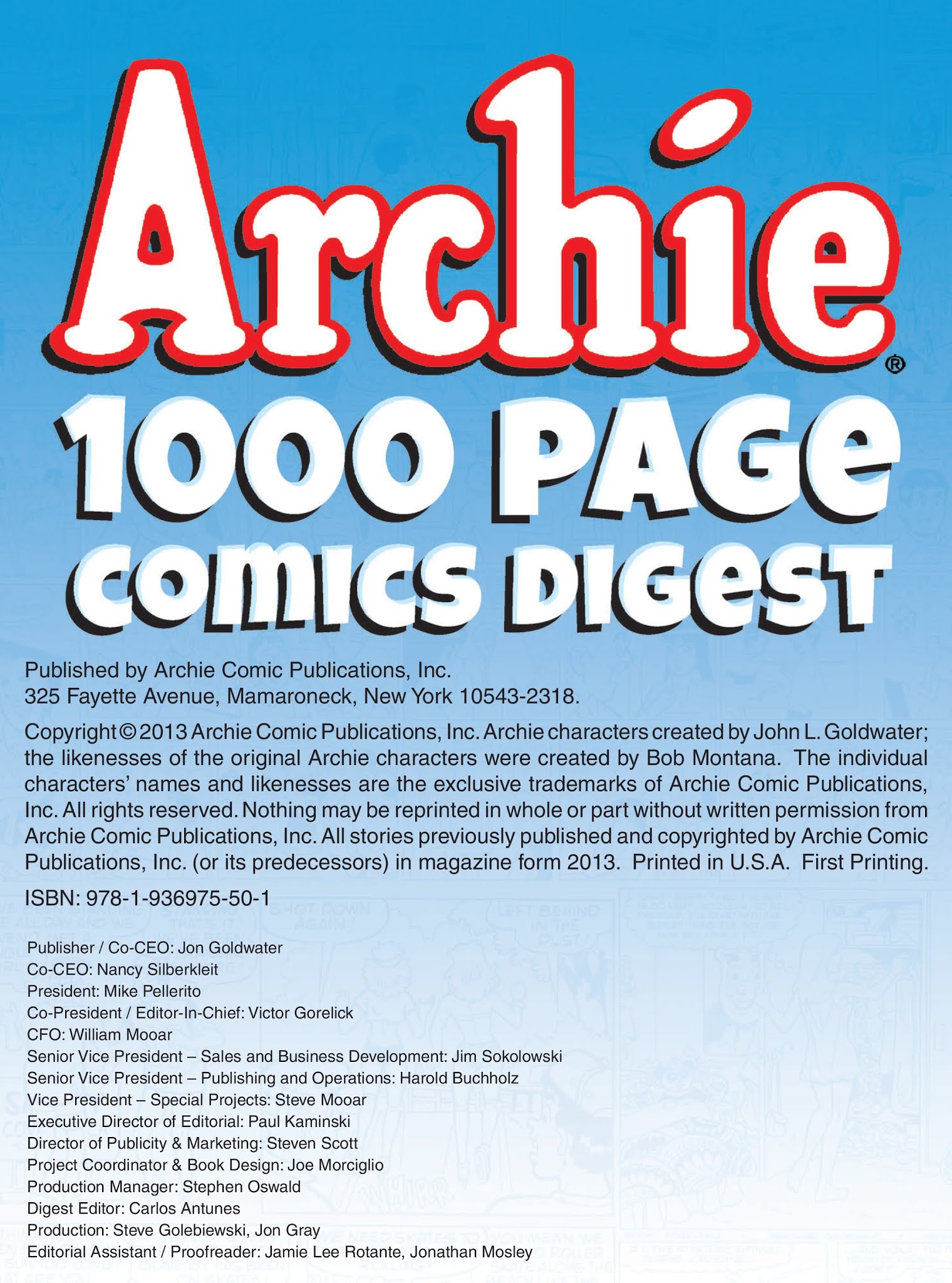 Read online Archie 1000 Page Comics Digest comic -  Issue # TPB (Part 1) - 2