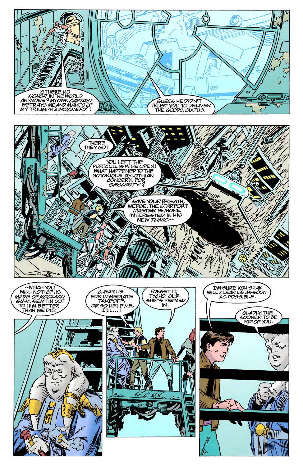 Star Wars: X-Wing Rogue Squadron issue 11 - Page 22