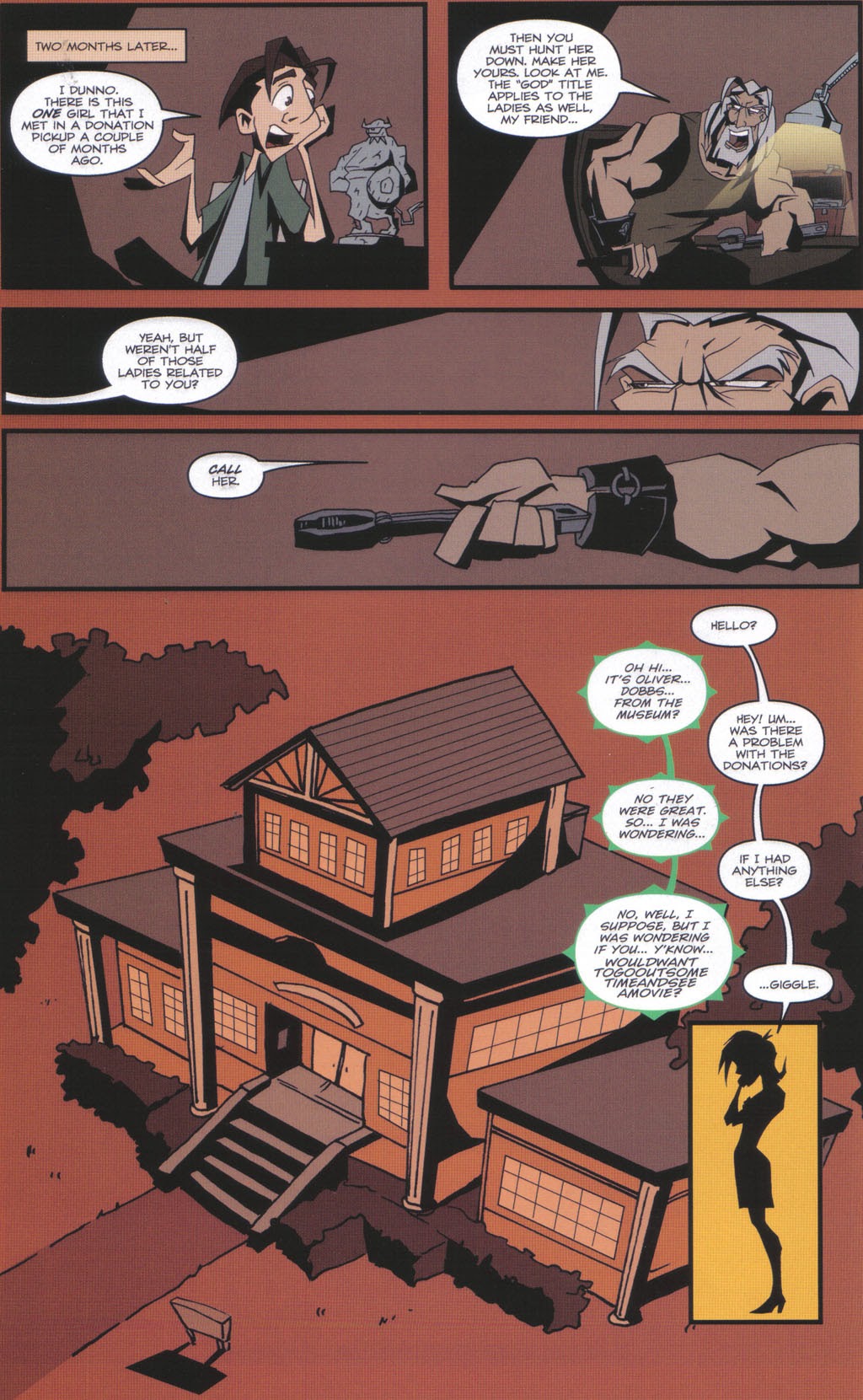 Read online Olympus Heights comic -  Issue #3 - 10