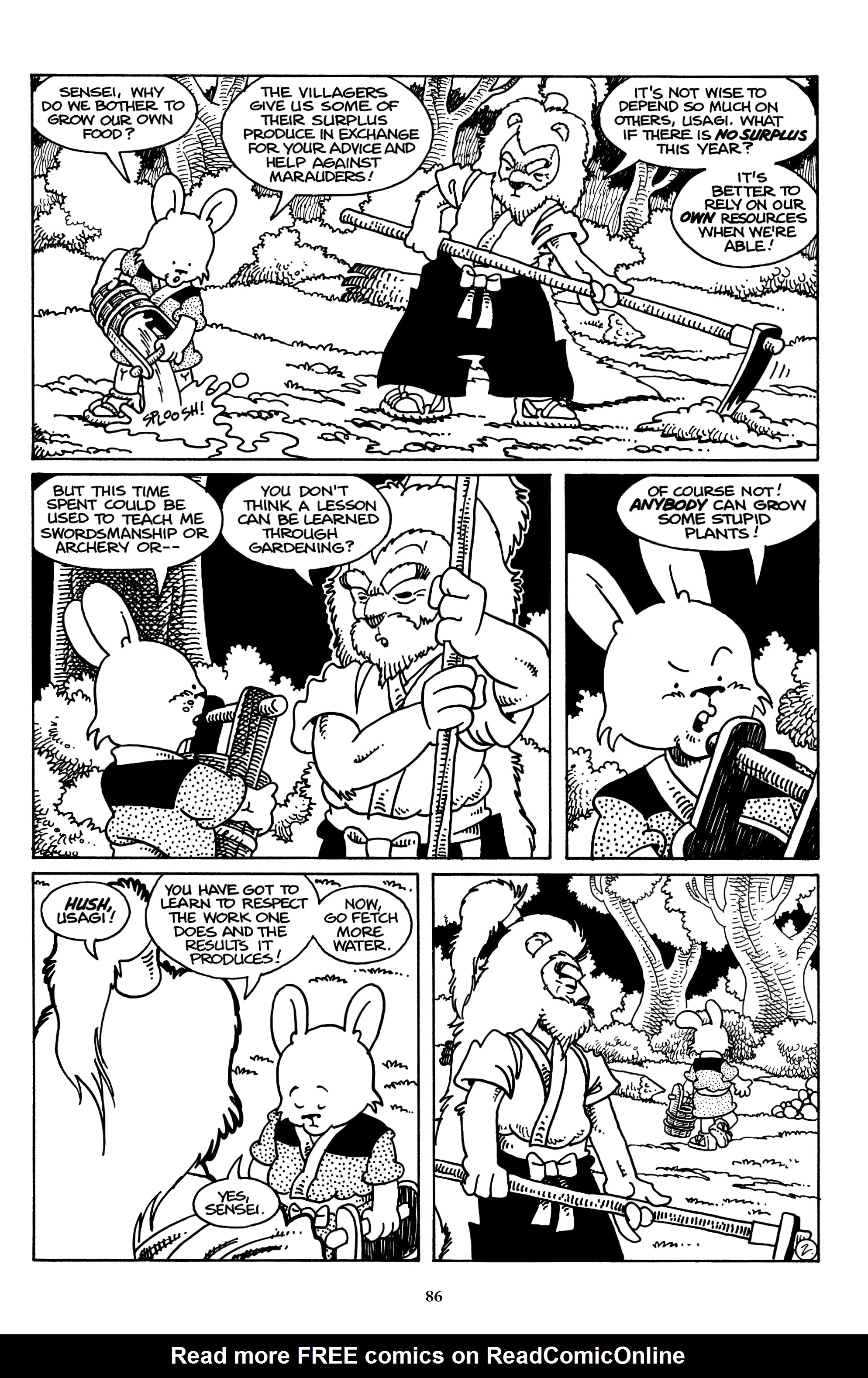 Read online The Usagi Yojimbo Saga (2021) comic -  Issue # TPB 1 (Part 1) - 81