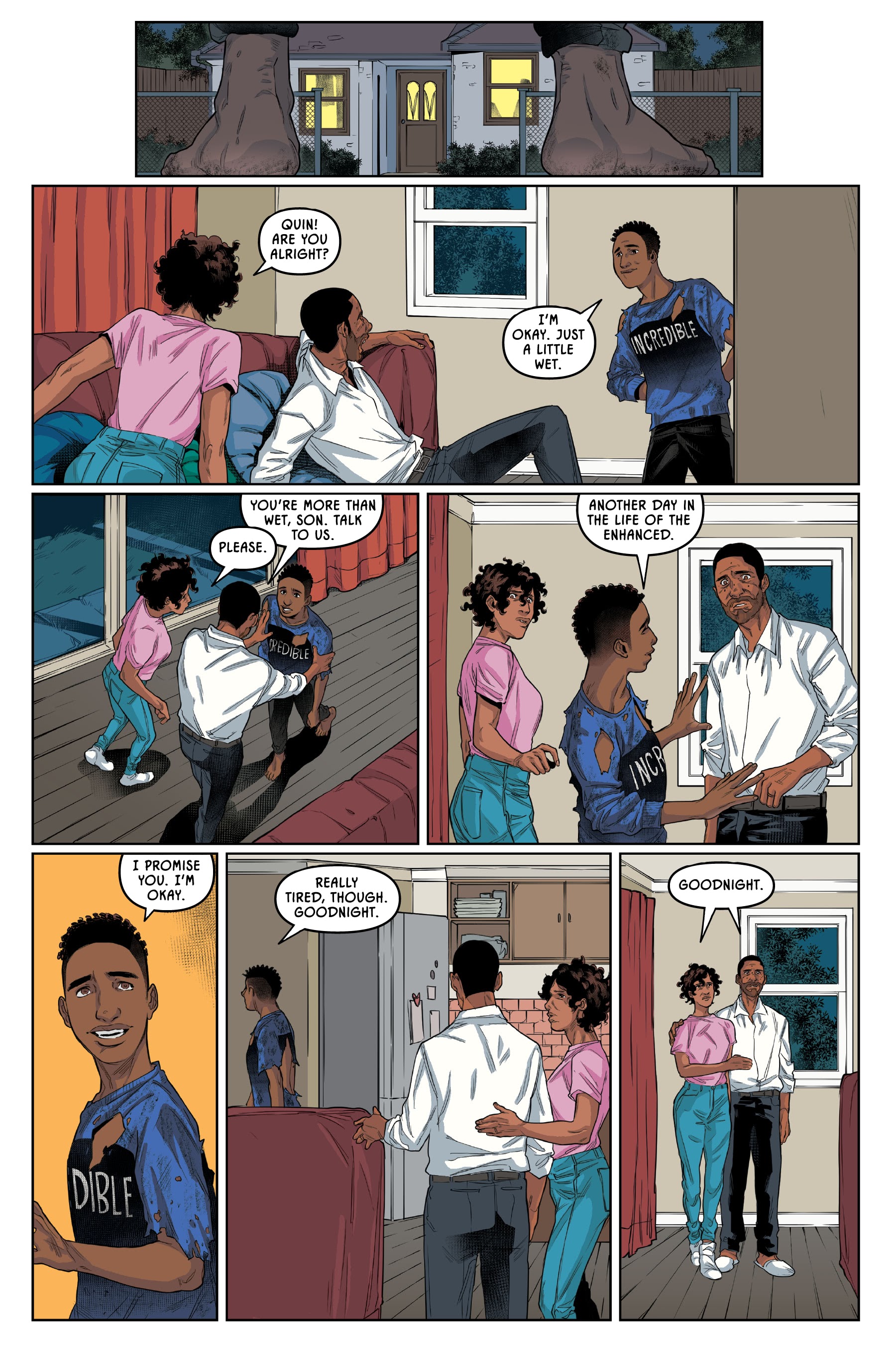 Read online Quincredible: The Hero Within comic -  Issue # TPB - 68