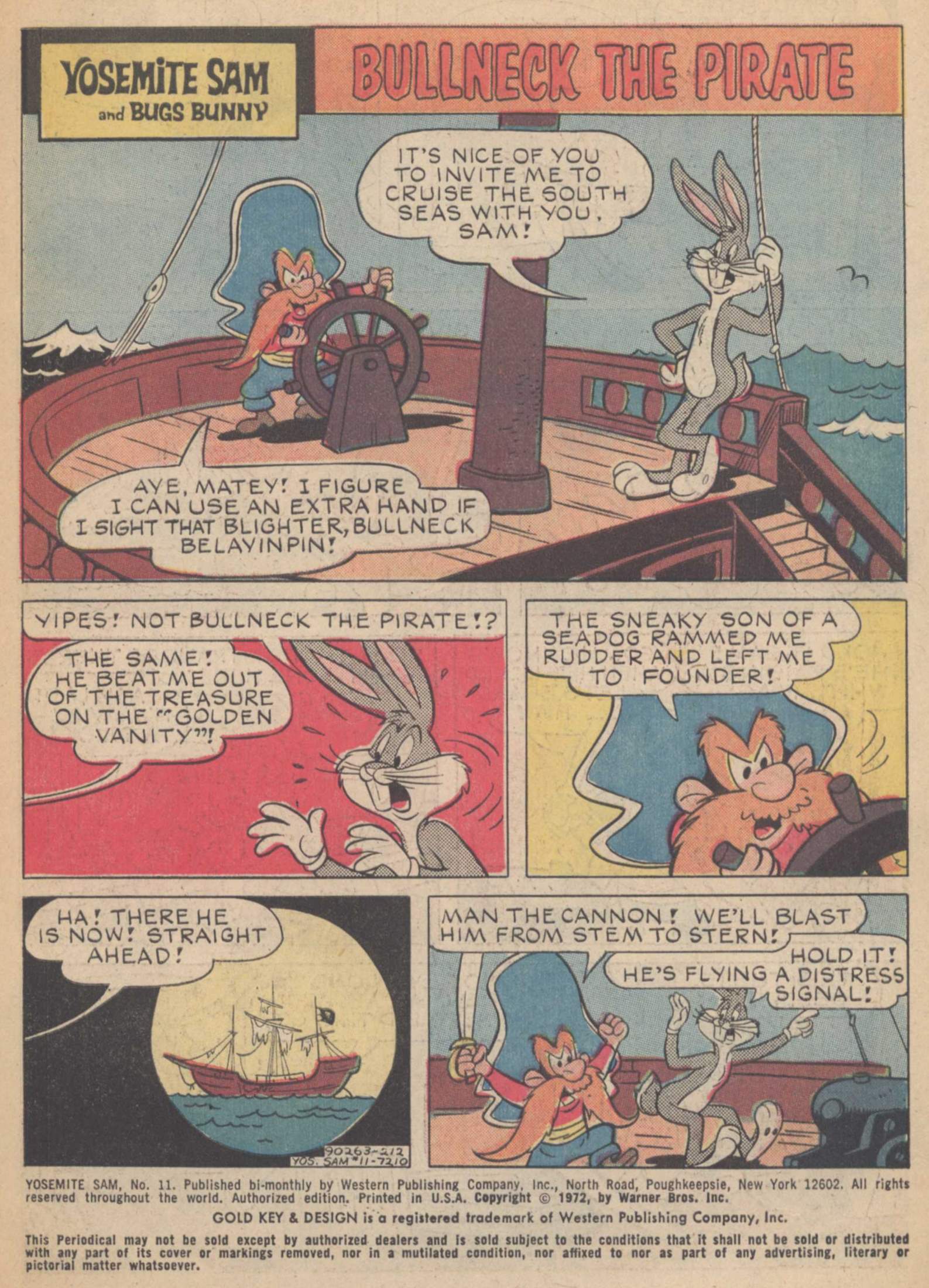 Read online Yosemite Sam and Bugs Bunny comic -  Issue #11 - 3