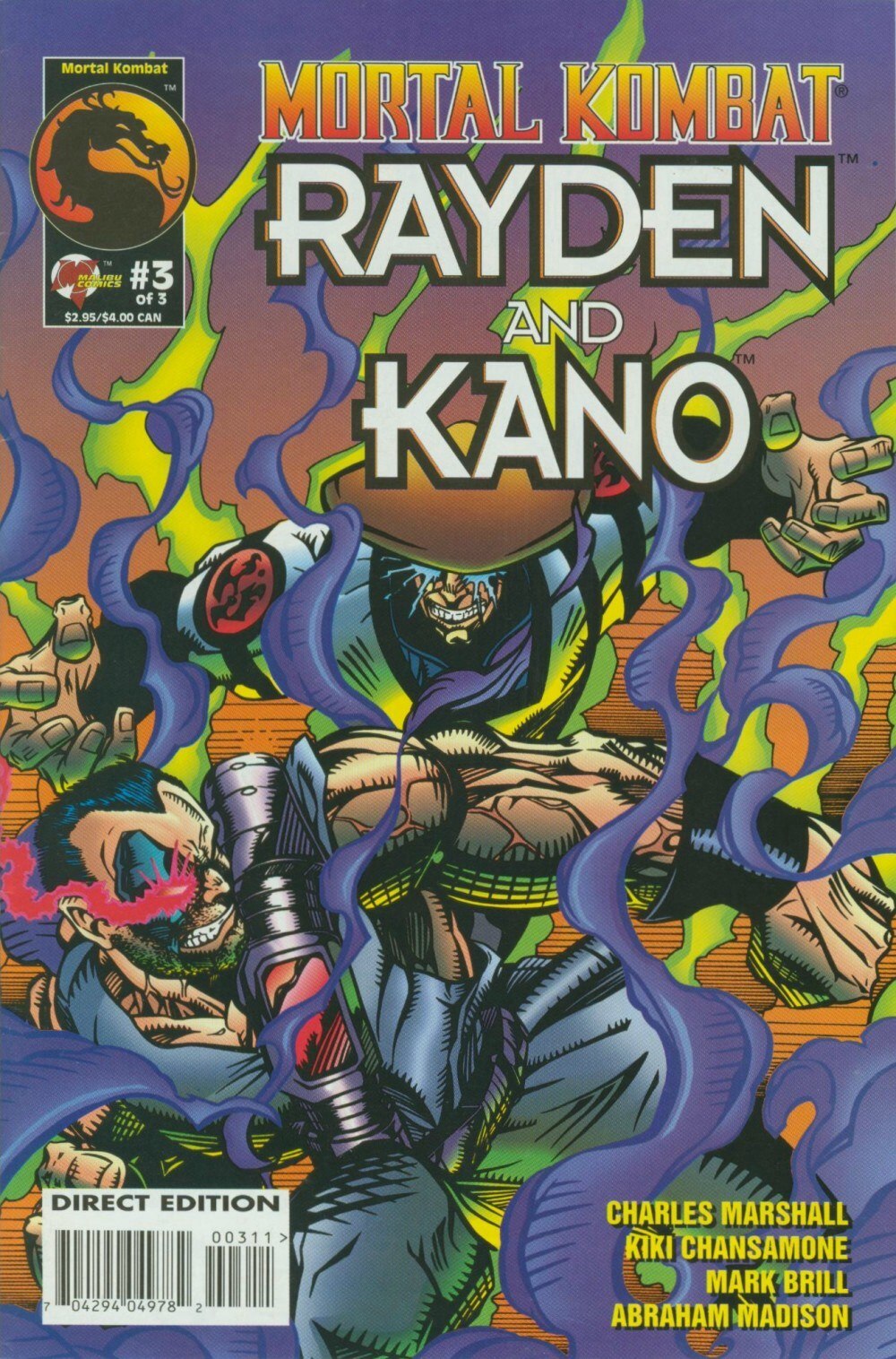 Read online Mortal Kombat: Rayden & Kano comic -  Issue #3 - 1