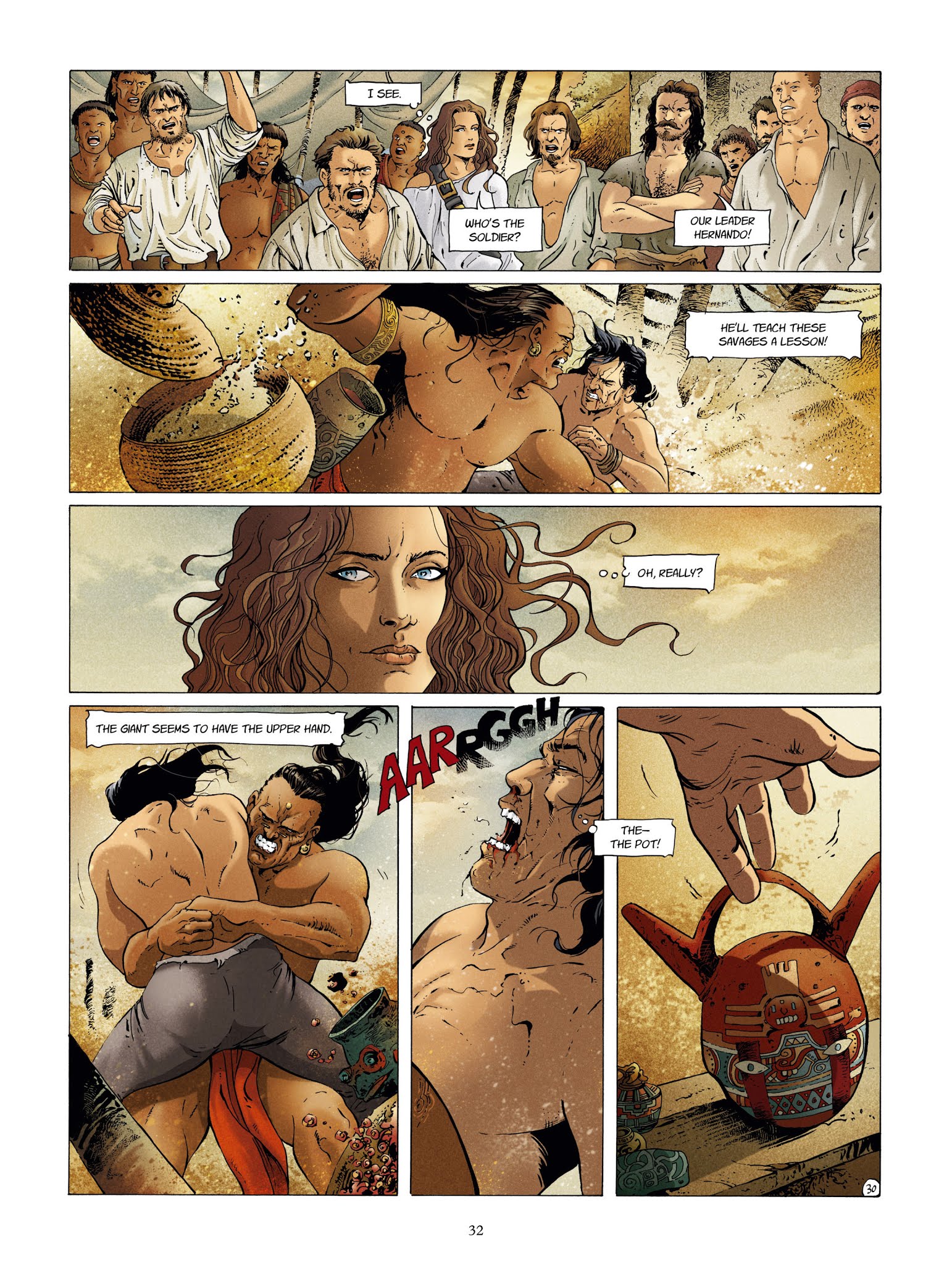 Read online Conquistador comic -  Issue #1 - 33