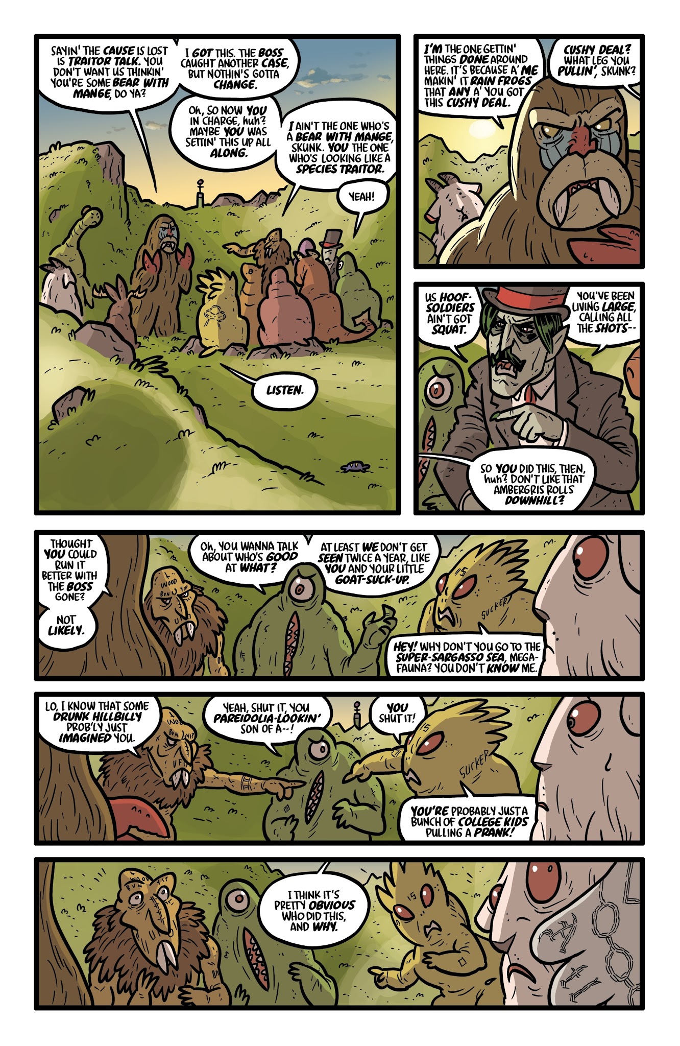 Read online Kaijumax: Season Three comic -  Issue #4 - 19