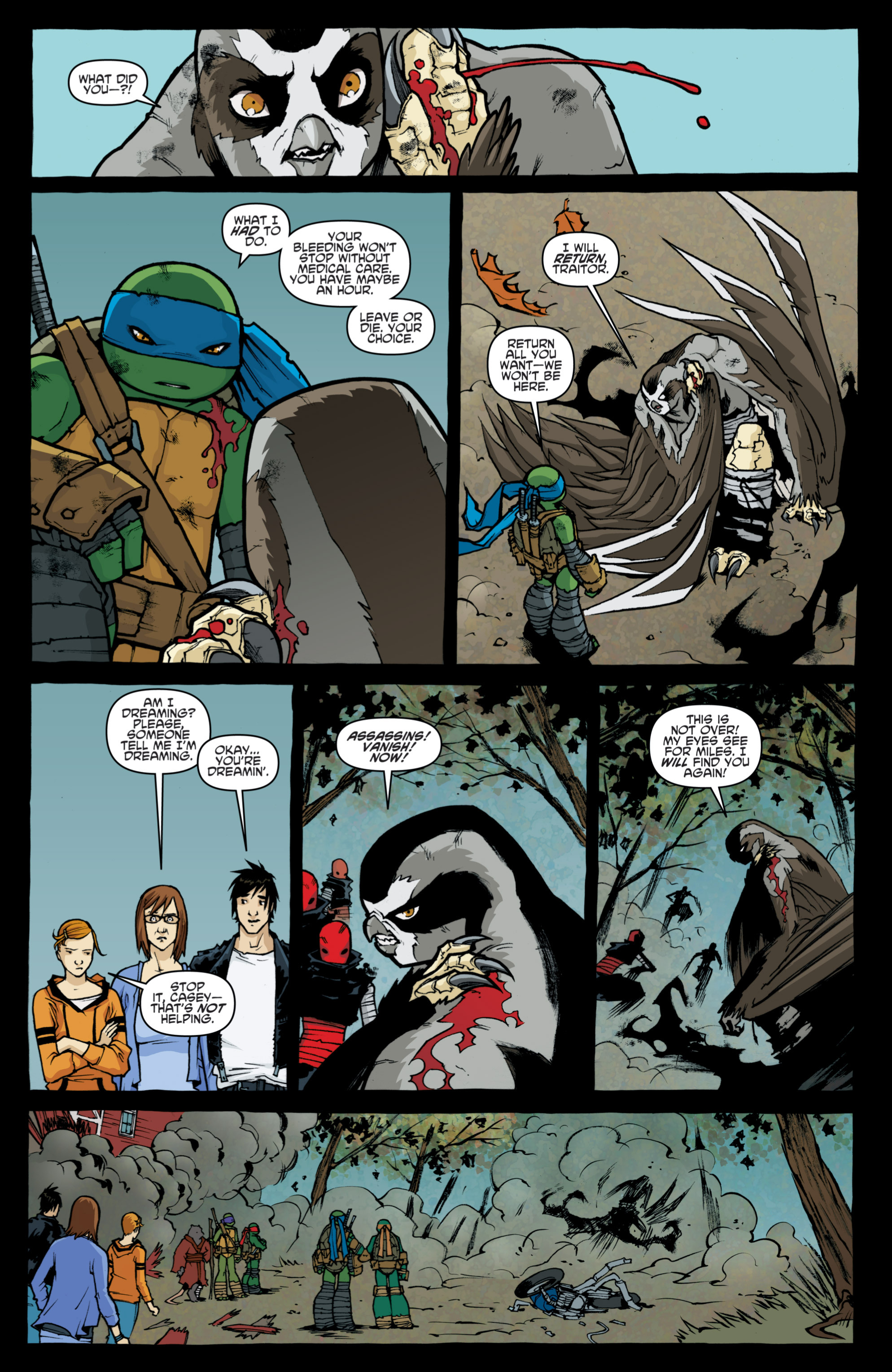 Read online Teenage Mutant Ninja Turtles (2011) comic -  Issue #32 - 21