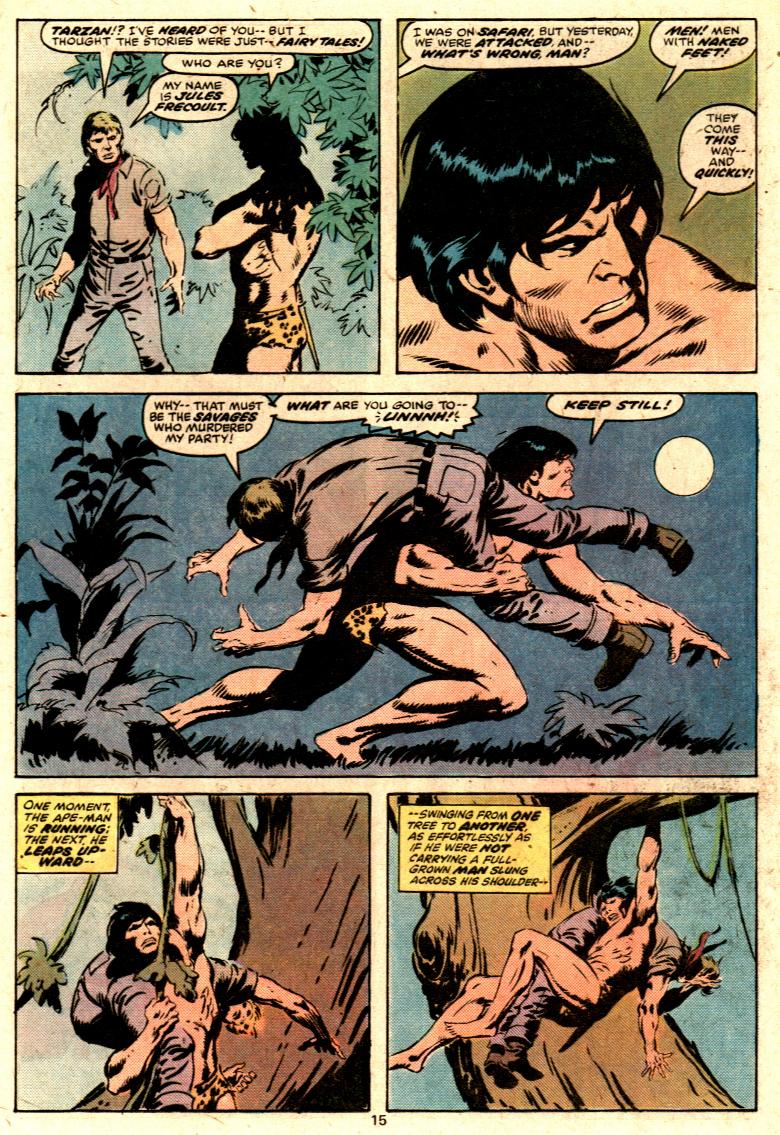 Read online Tarzan (1977) comic -  Issue #1 - 10