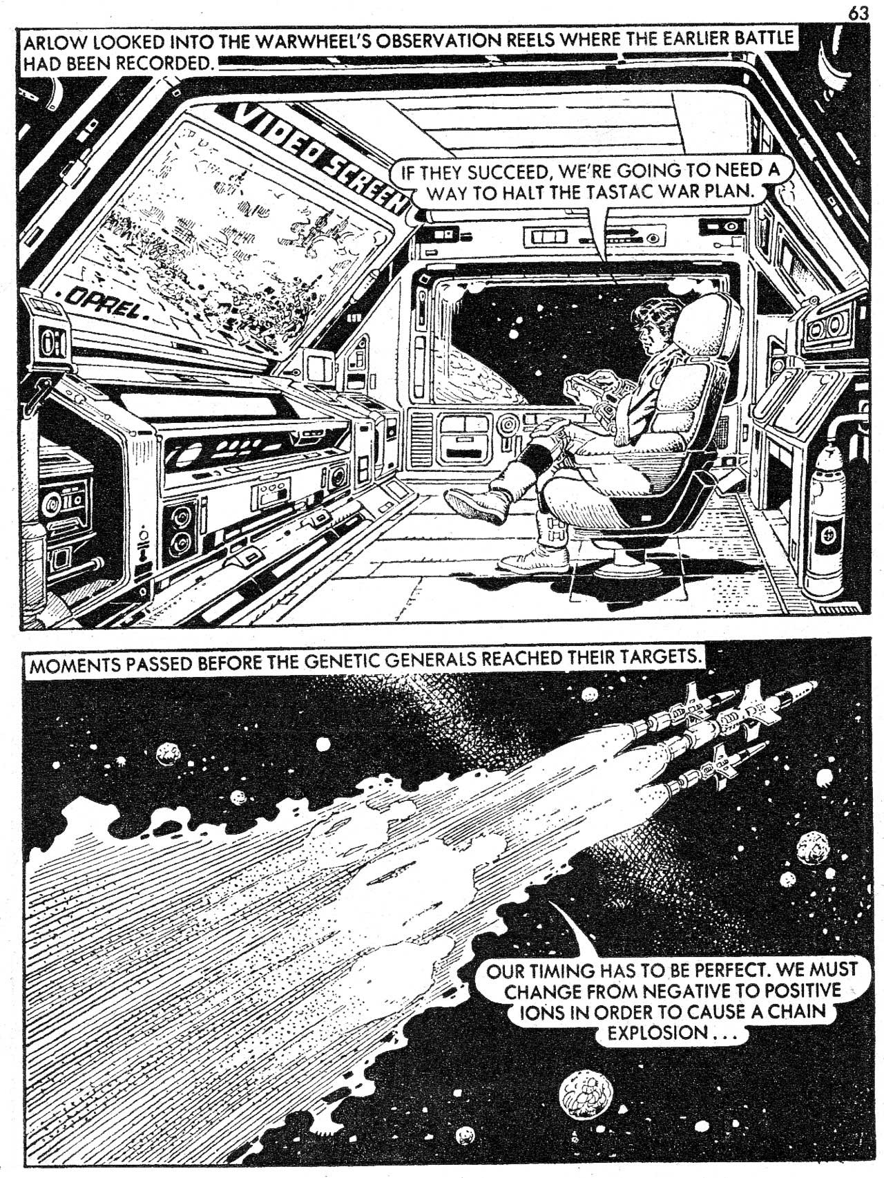 Read online Starblazer comic -  Issue #132 - 63