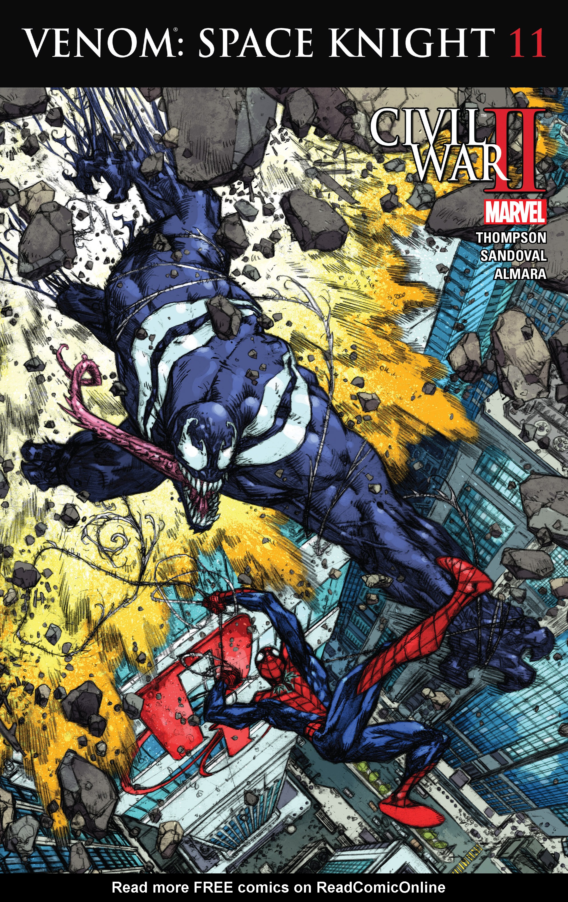 Read online Venom: Space Knight comic -  Issue #11 - 1