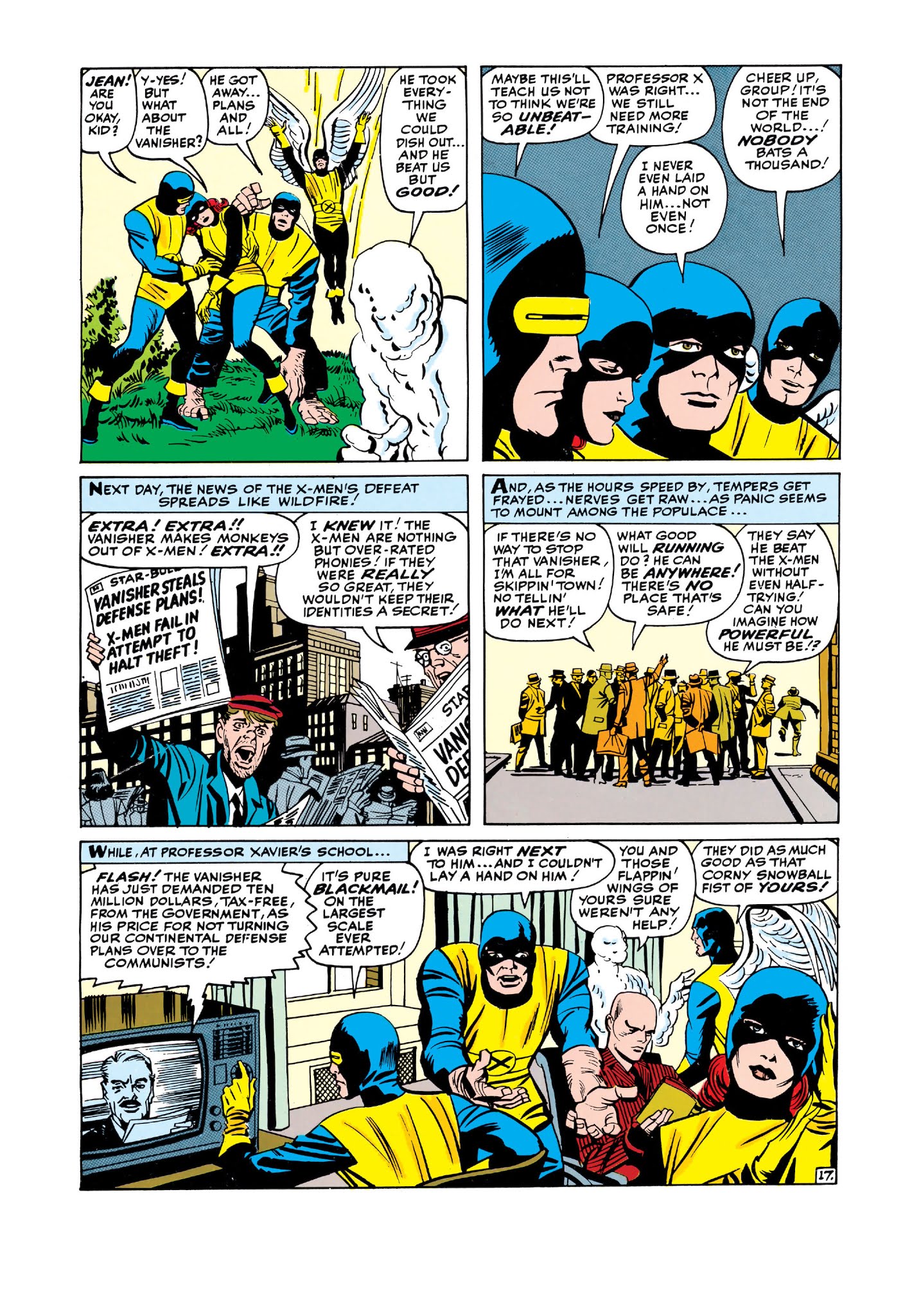 Read online Marvel Masterworks: The X-Men comic -  Issue # TPB 1 (Part 1) - 44