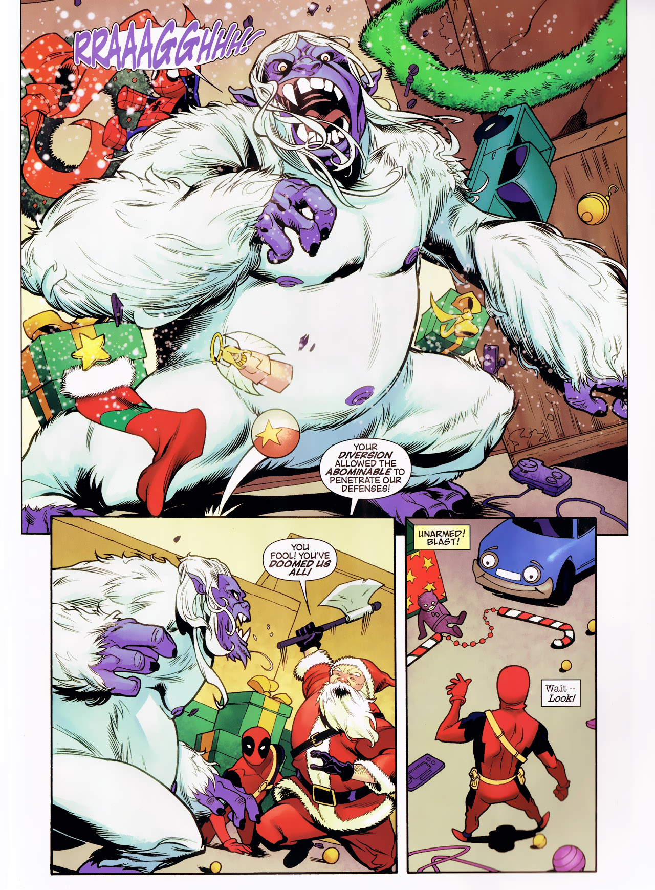 Read online Marvel Holiday Magazine 2010 comic -  Issue #1 - 91