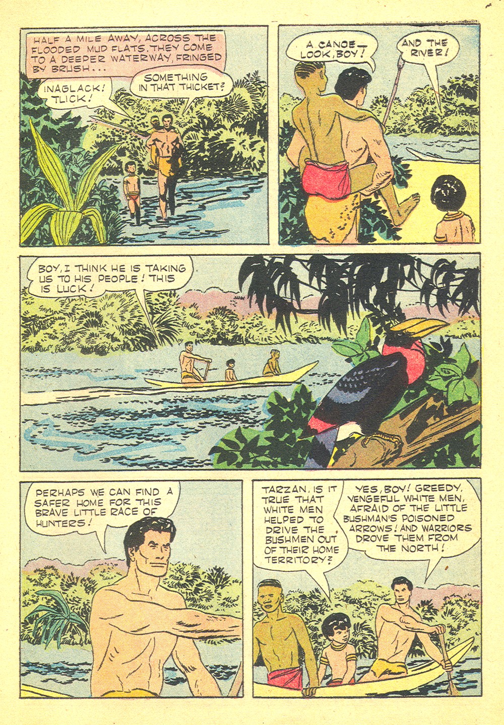 Read online Tarzan (1948) comic -  Issue #95 - 23