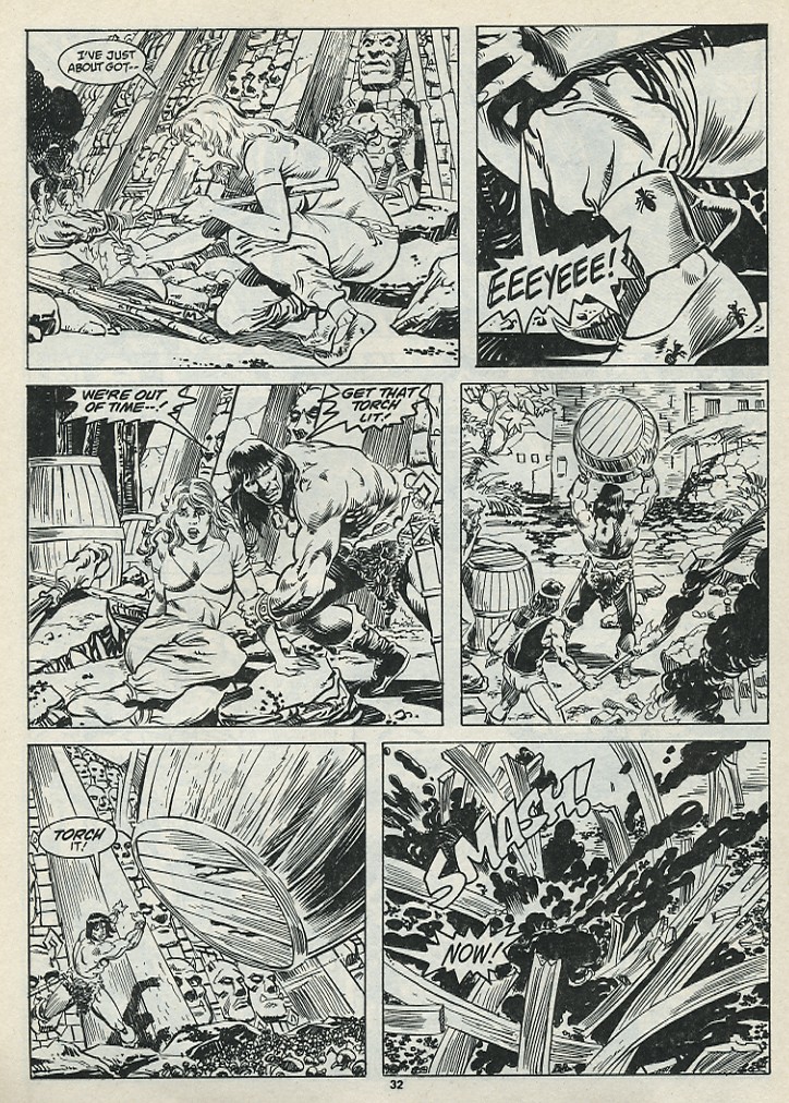 The Savage Sword Of Conan issue 182 - Page 34