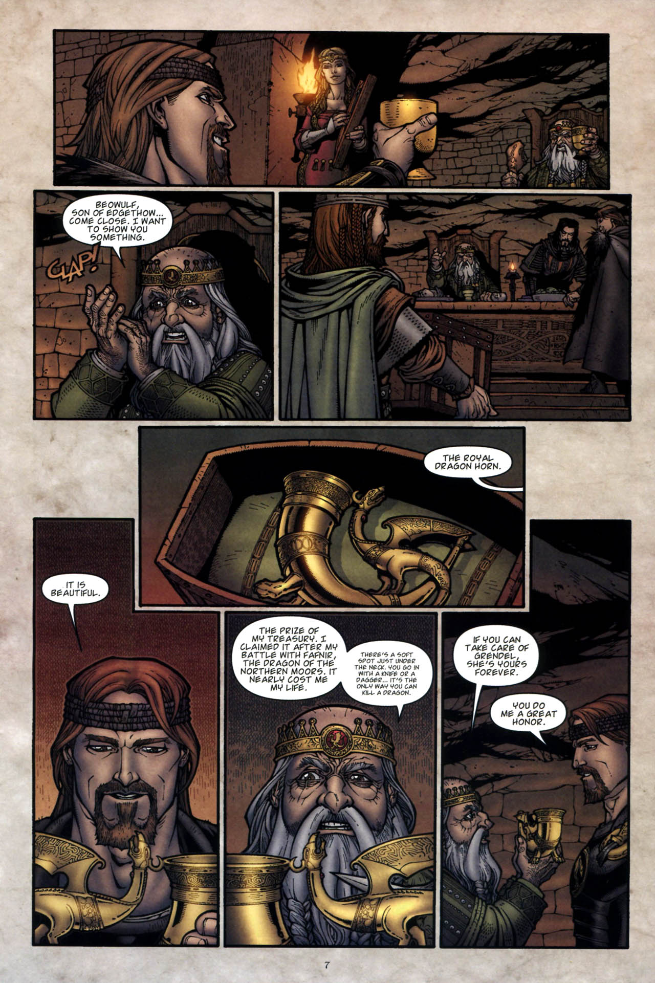 Read online Beowulf (2007) comic -  Issue #2 - 8