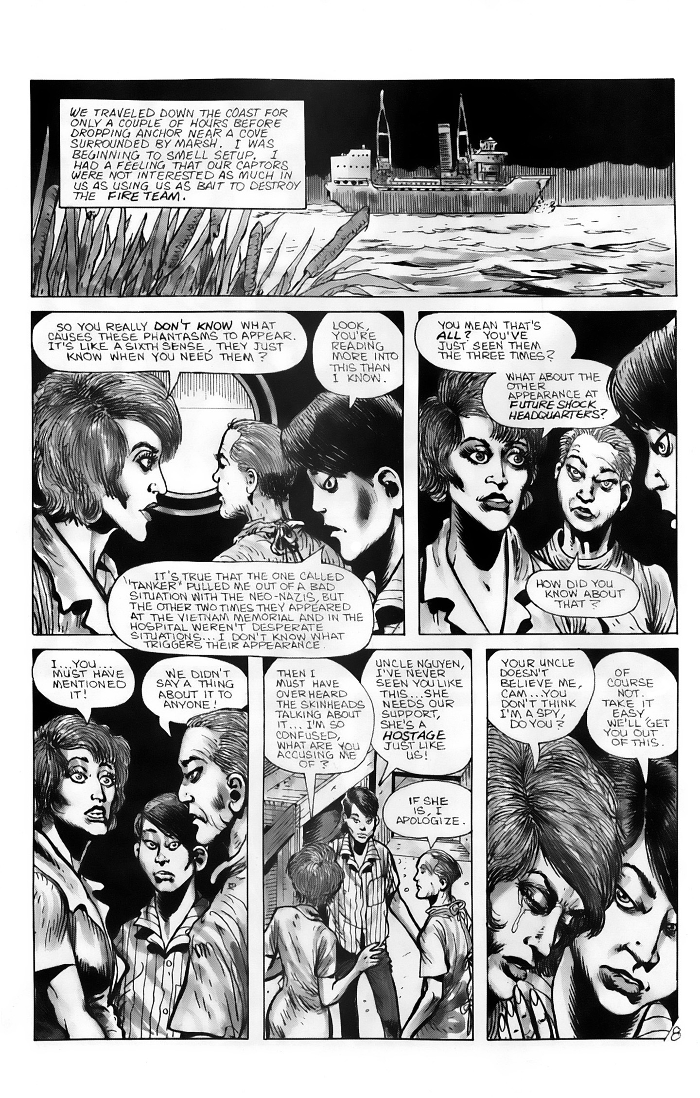 Read online Fire Team comic -  Issue #3 - 10