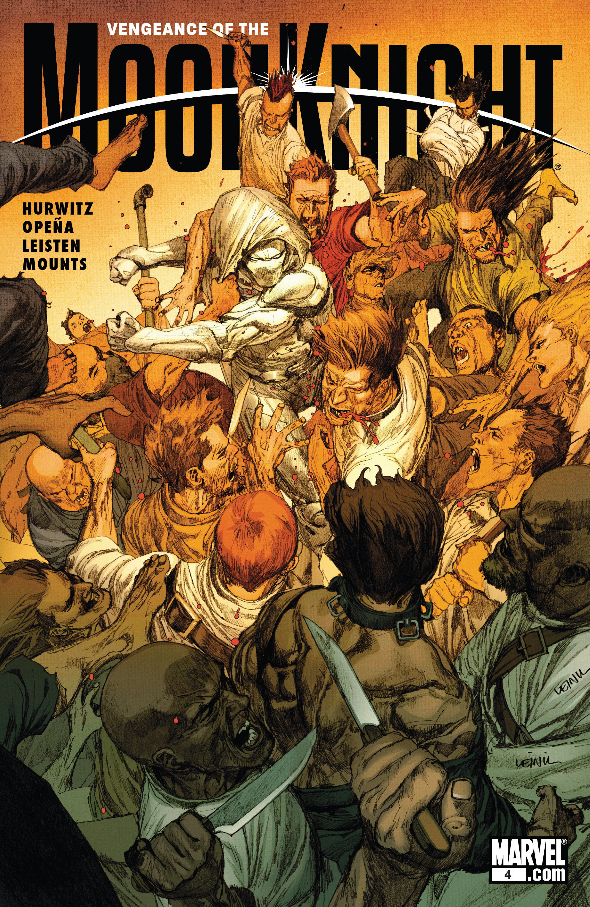 Read online Vengeance of the Moon Knight comic -  Issue #4 - 1