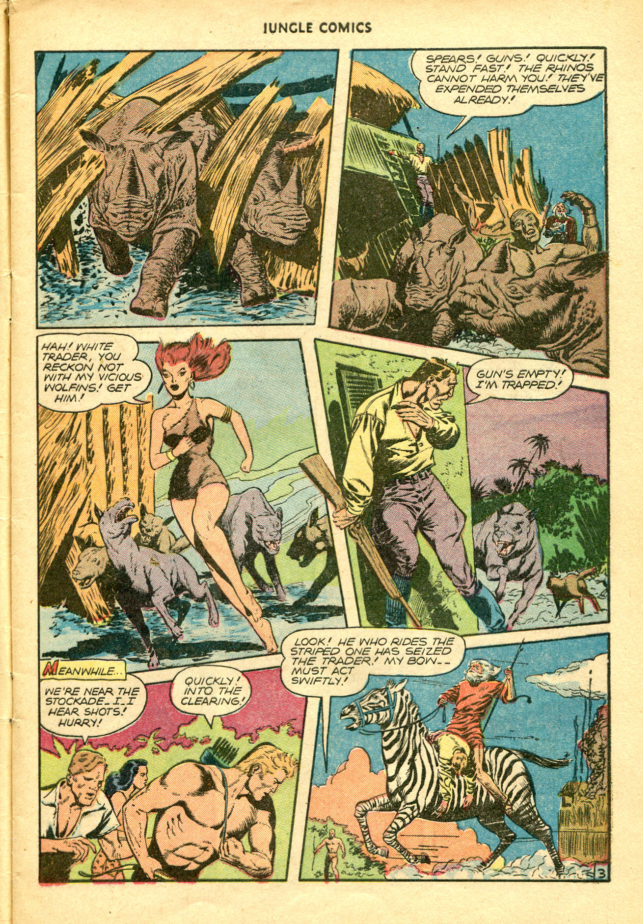 Read online Jungle Comics comic -  Issue #83 - 6