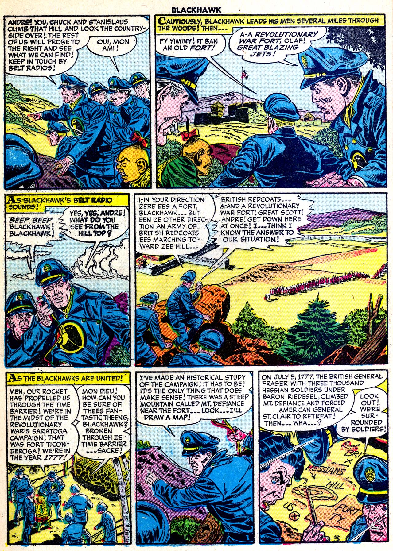 Read online Blackhawk (1957) comic -  Issue #93 - 28