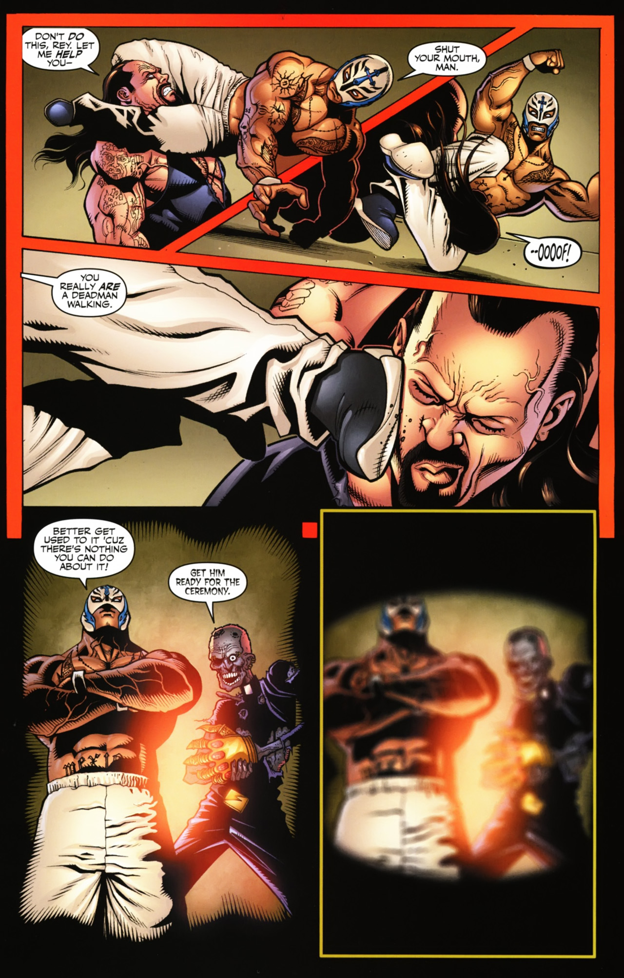 Read online WWE Heroes comic -  Issue #7 - 17