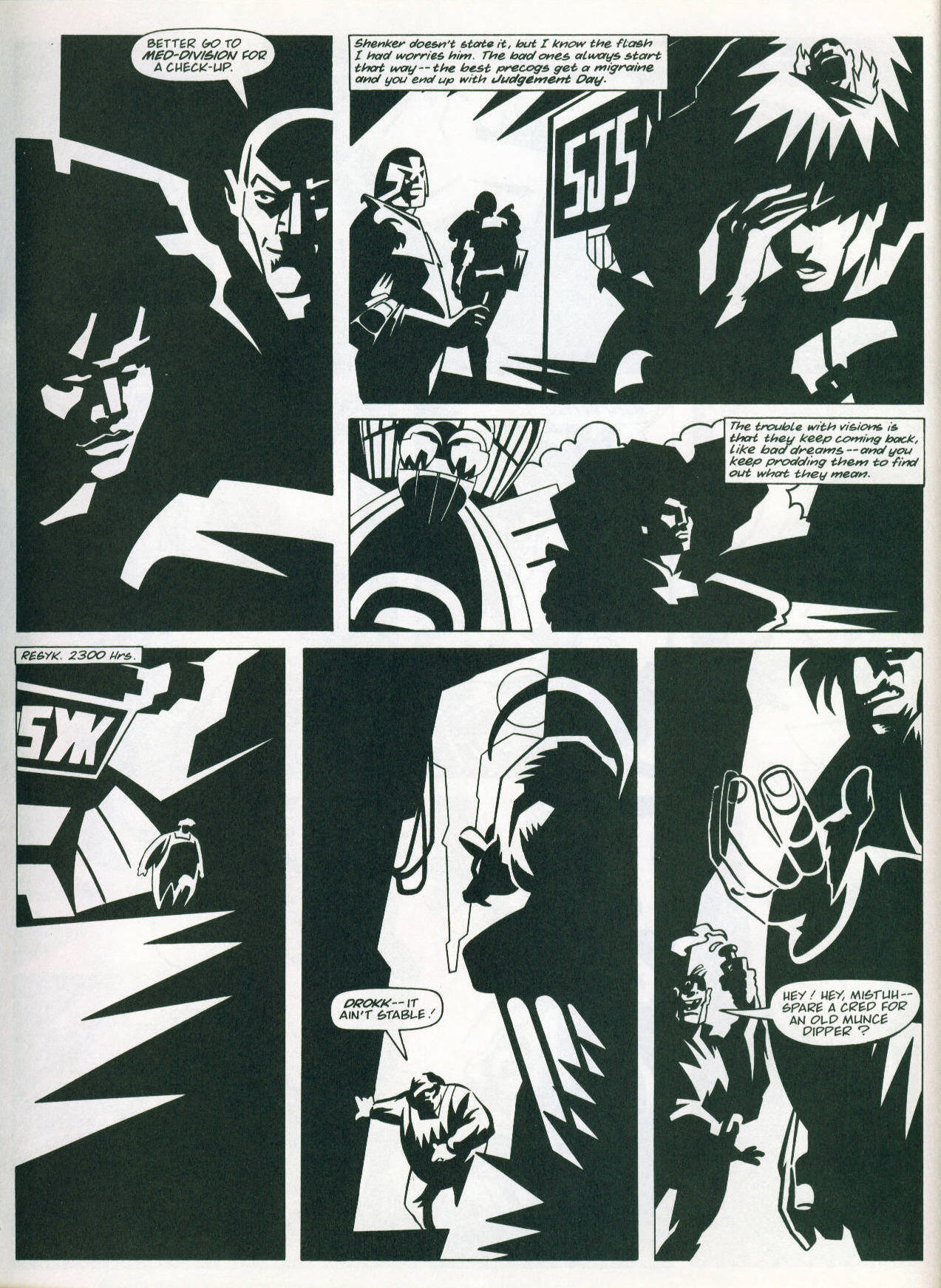Read online Judge Dredd: The Megazine (vol. 2) comic -  Issue #56 - 21