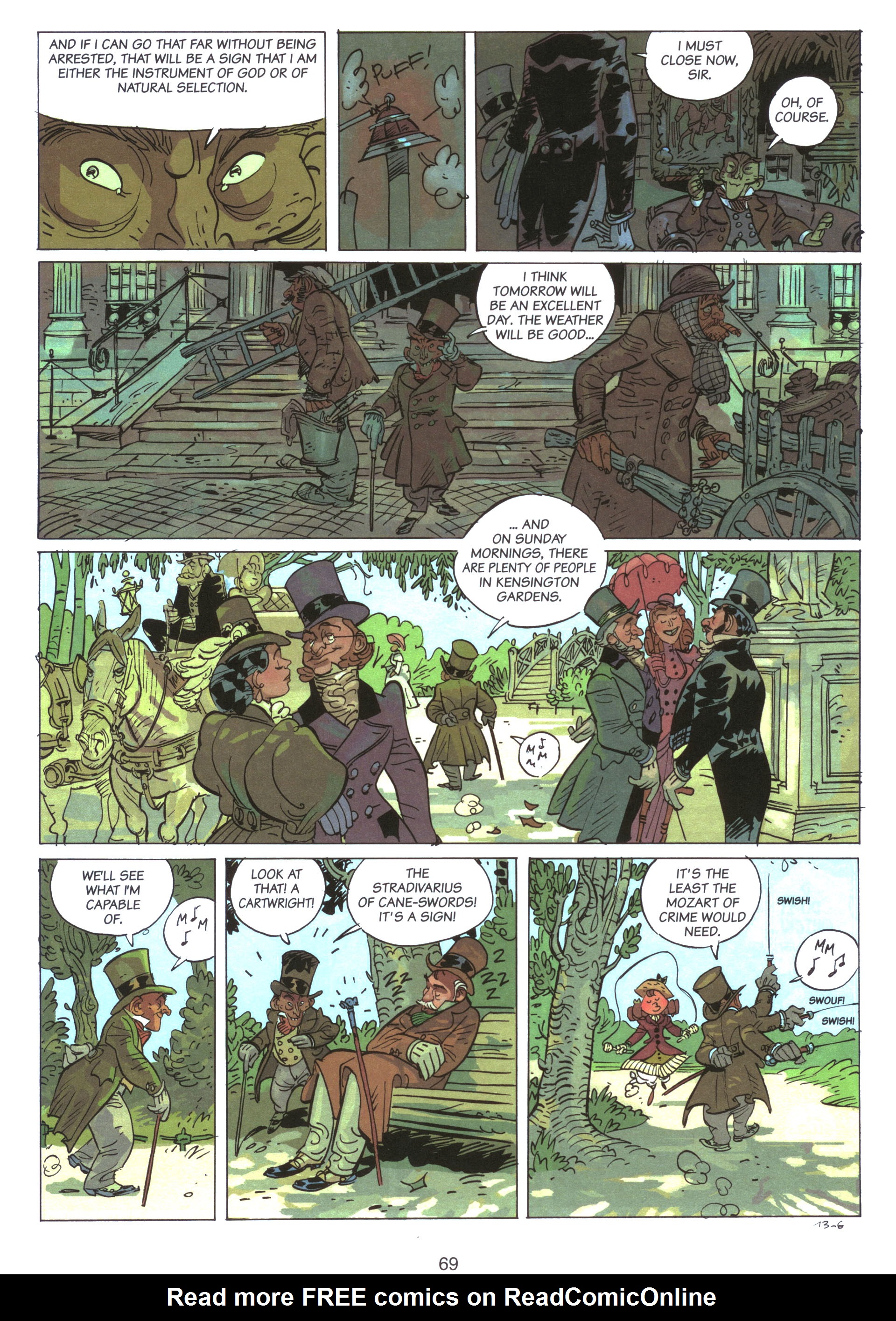 Read online Green Manor comic -  Issue #2 - 69