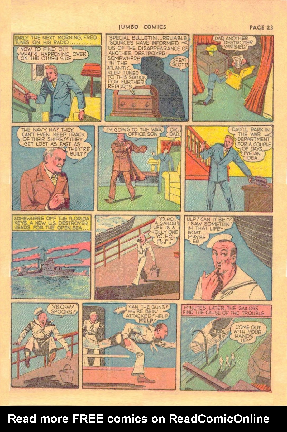 Read online Jumbo Comics comic -  Issue #19 - 25