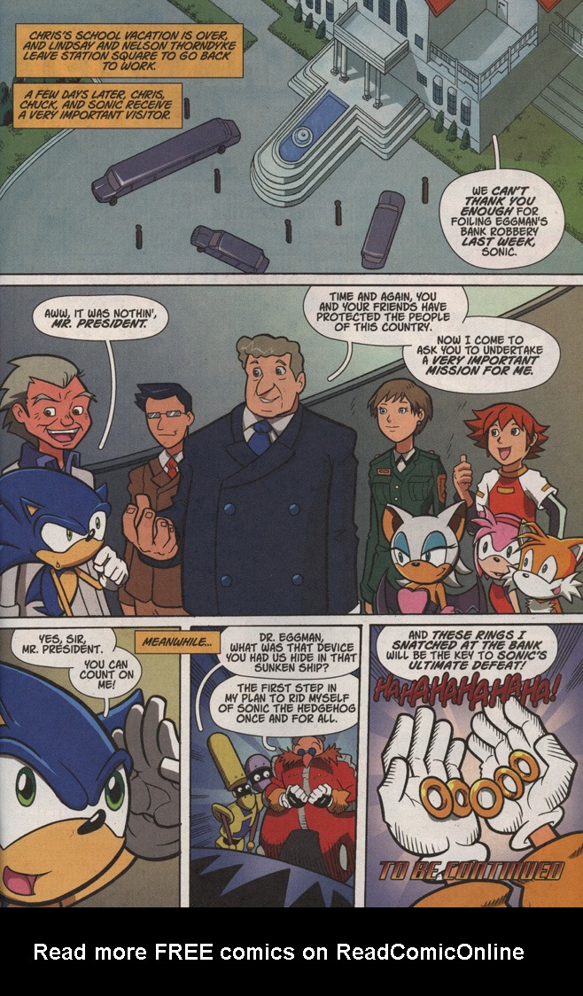 Read online Sonic X comic -  Issue #1 - 33