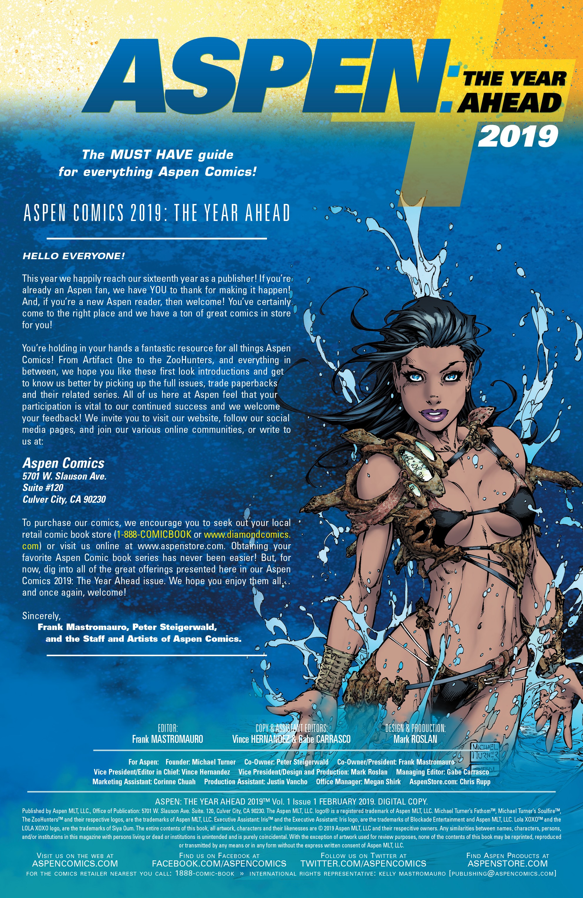 Read online Aspen Comics 2019: The Year Ahead comic -  Issue # Full - 2