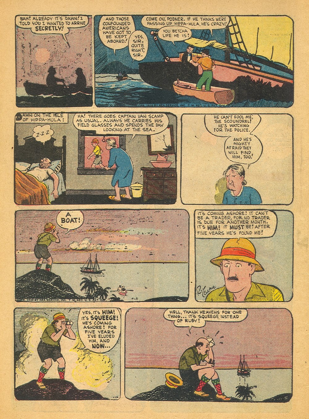Read online Four Color Comics comic -  Issue #53 - 10