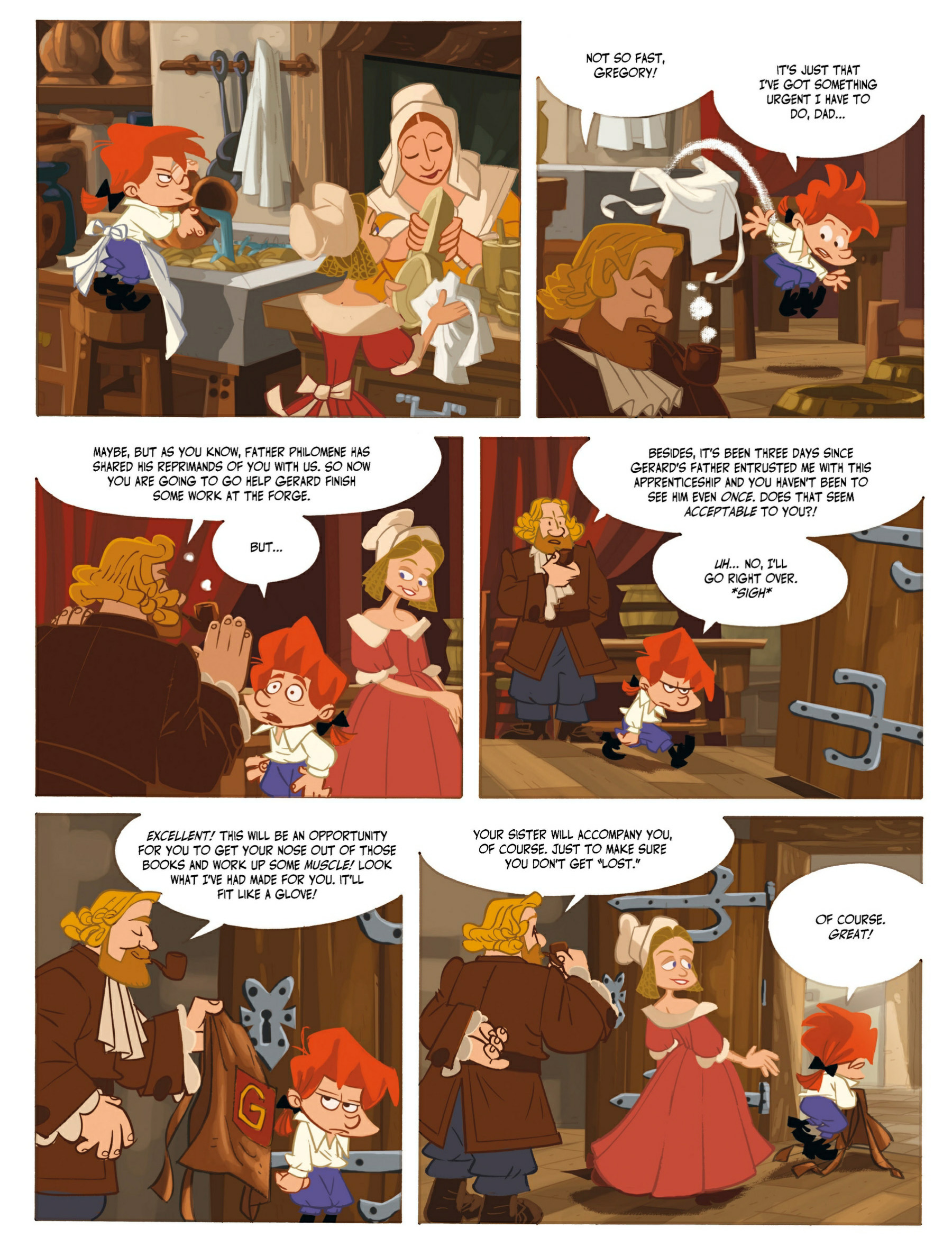 Read online Gregory and the Gargoyles comic -  Issue #2 - 28