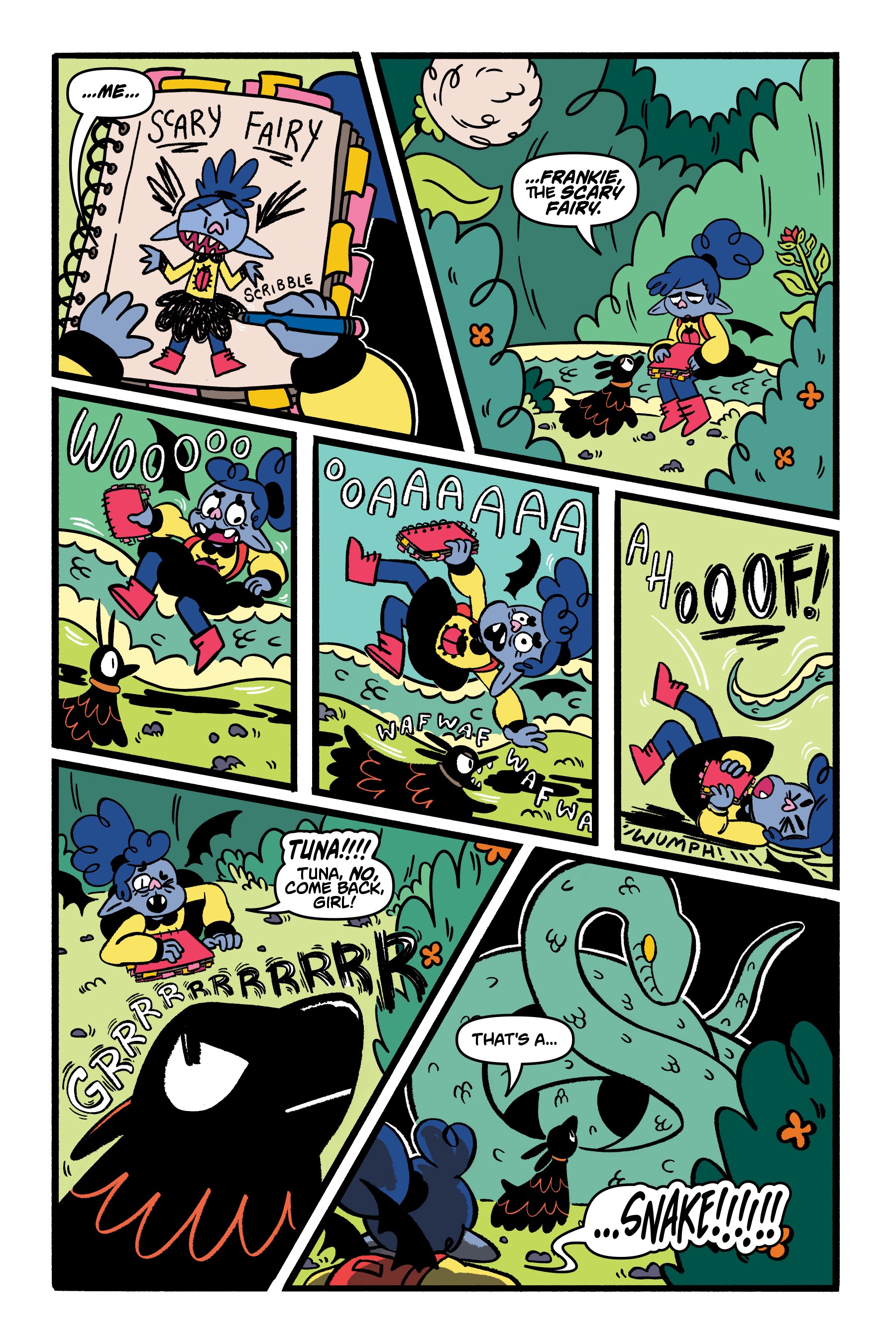 Read online Frankie and the Creepy Cute Critters comic -  Issue # Full - 15