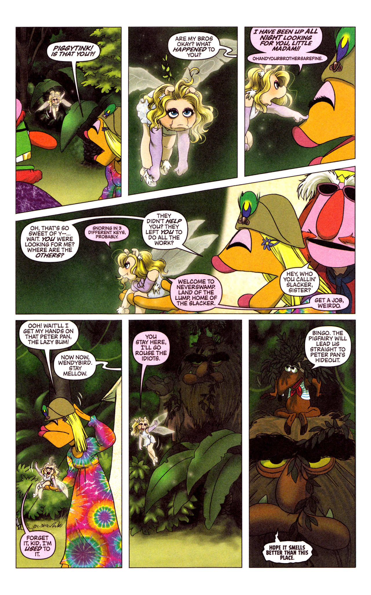 Read online Muppet Peter Pan comic -  Issue #3 - 9